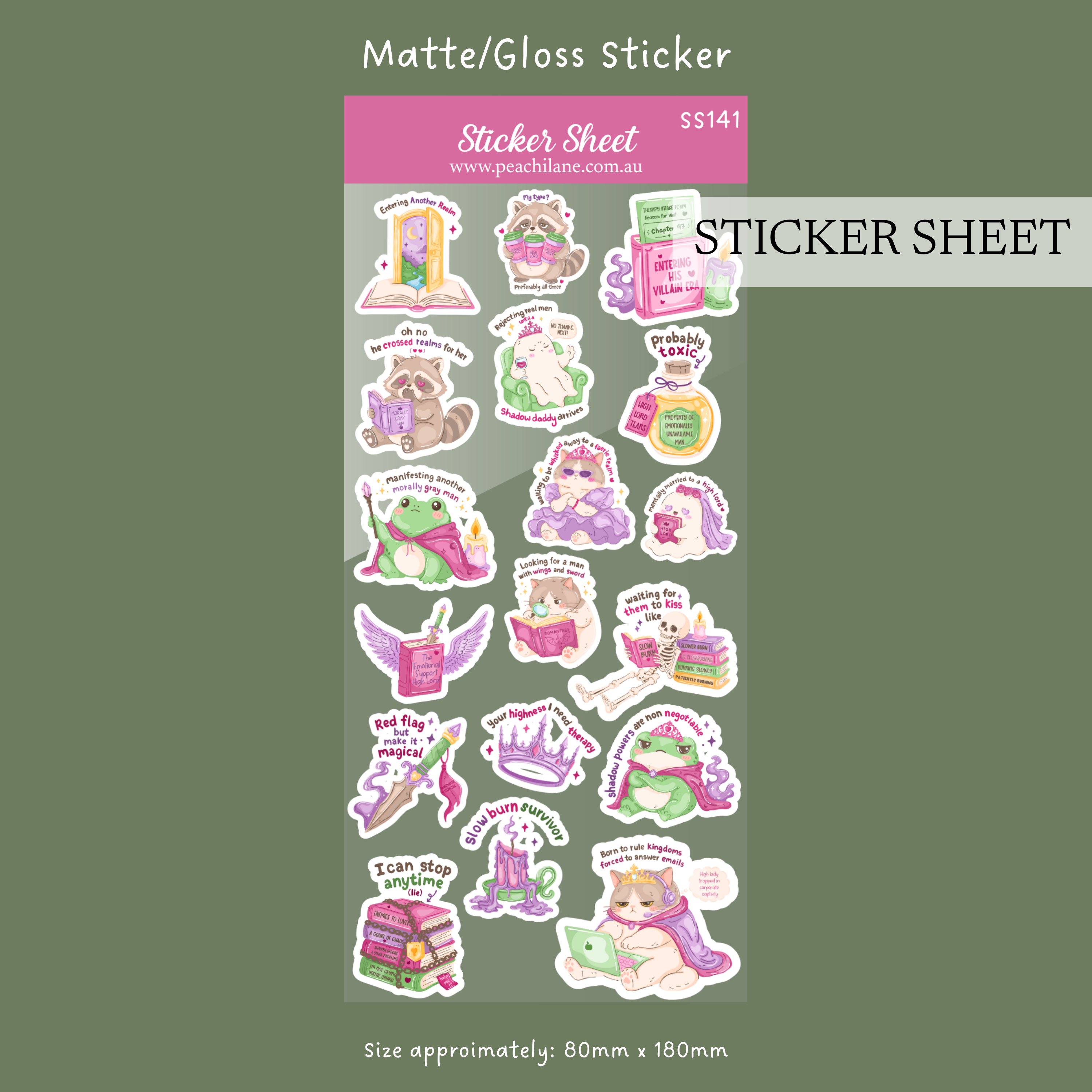 Sticker Sheet 141