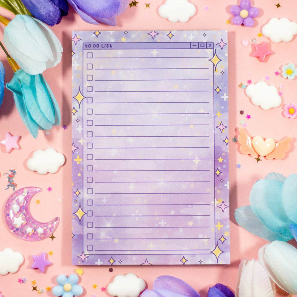 Sparkles Notepad - Peachi Lane