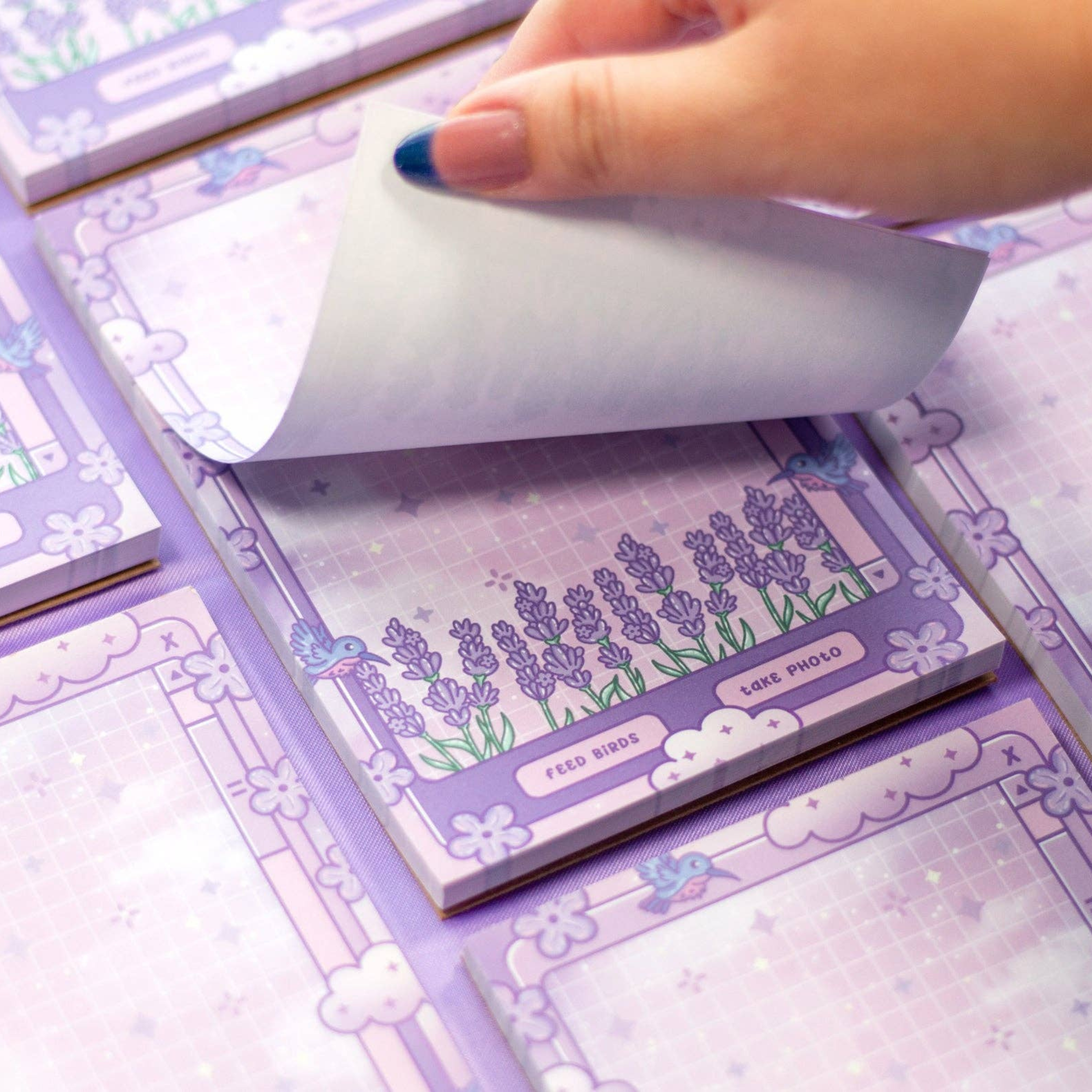 Lavender Dreams Notepad - Peachi Lane