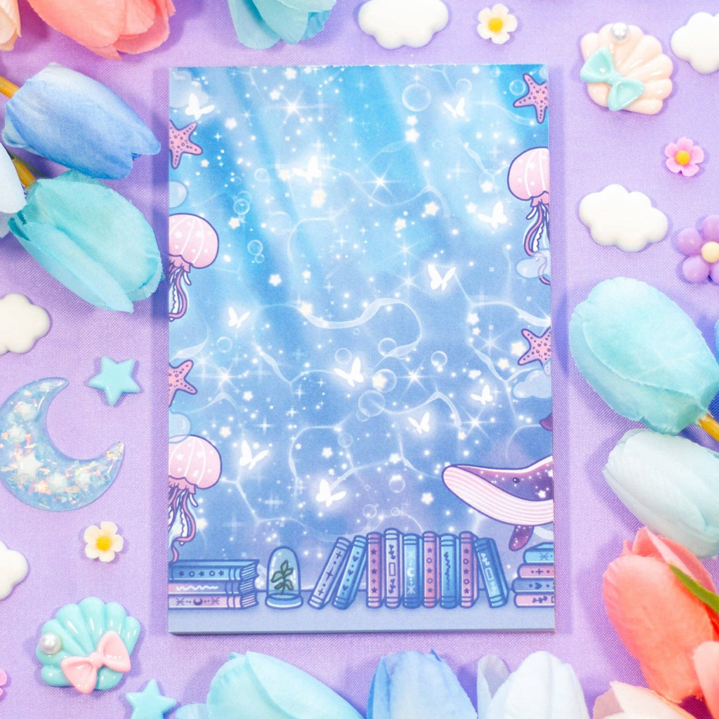 Reading Room Notepad - Peachi Lane