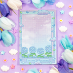 Hydrangea Dreams Notepad - Peachi Lane