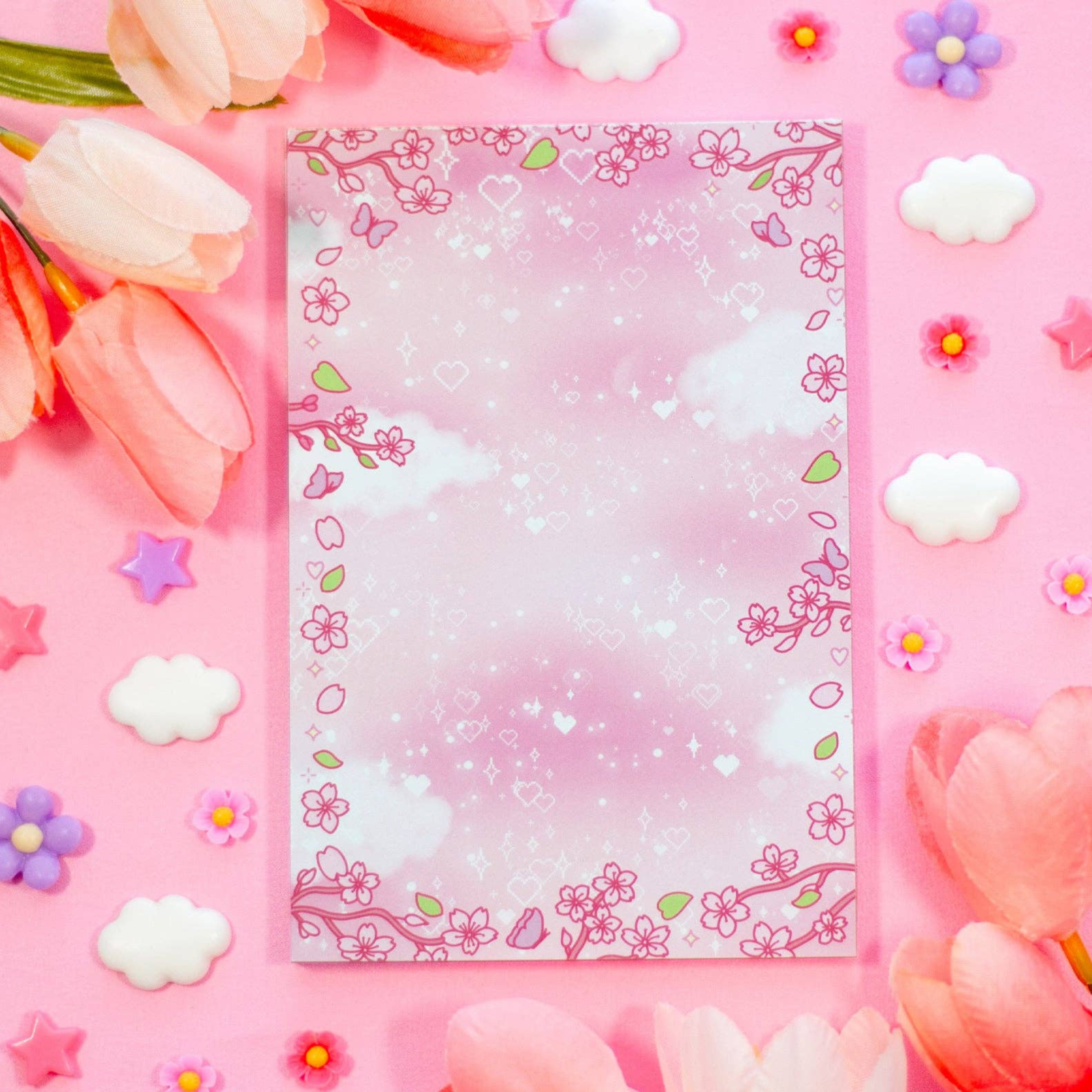 Sakura Notepad - Peachi Lane