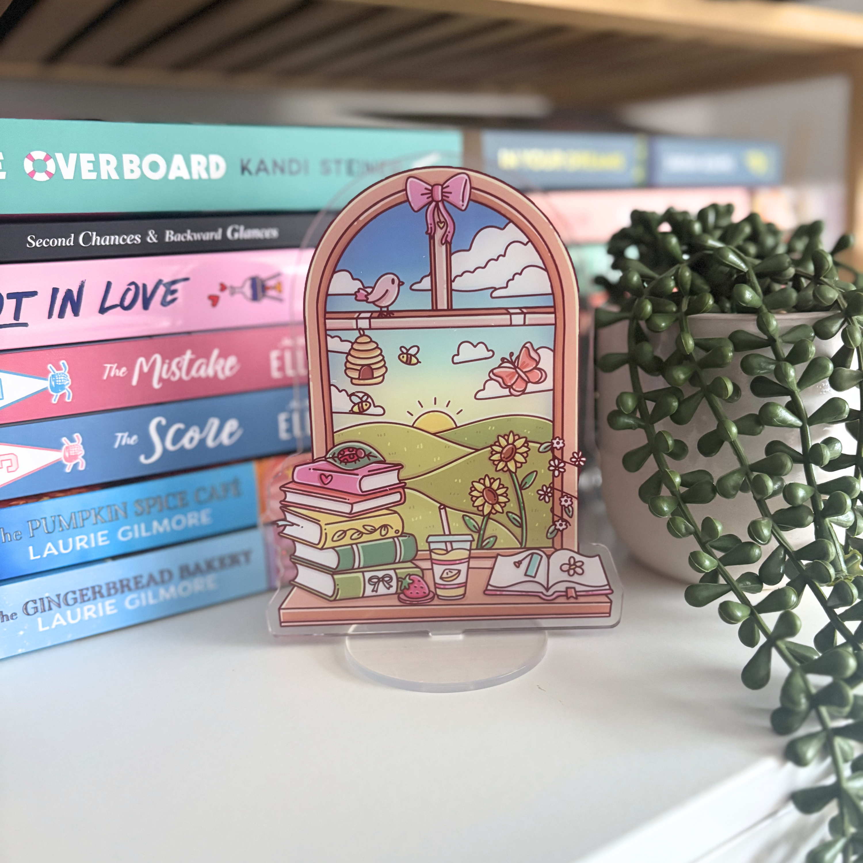 Spring Window Bookshelf stand