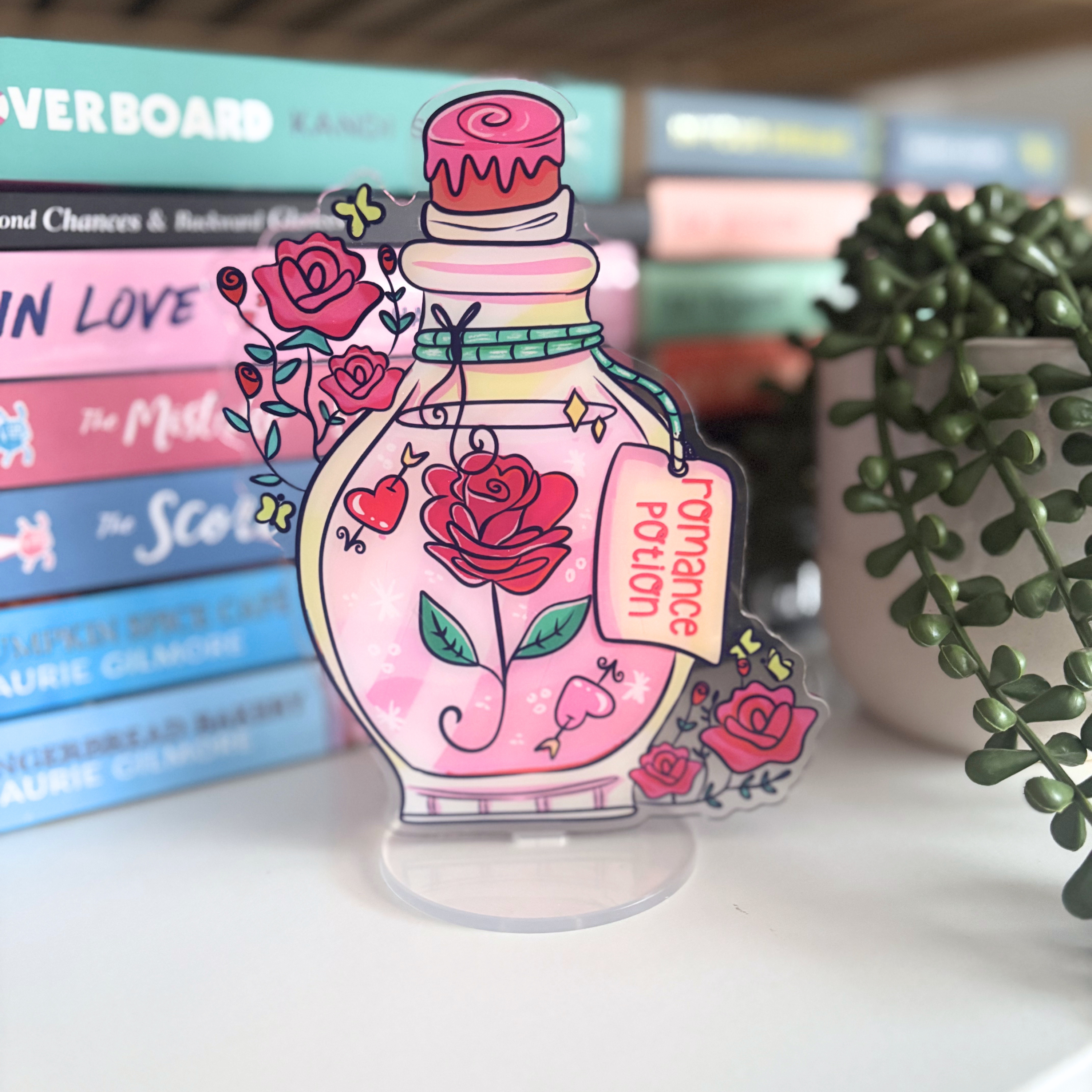 Romance Potion Bookshelf stand