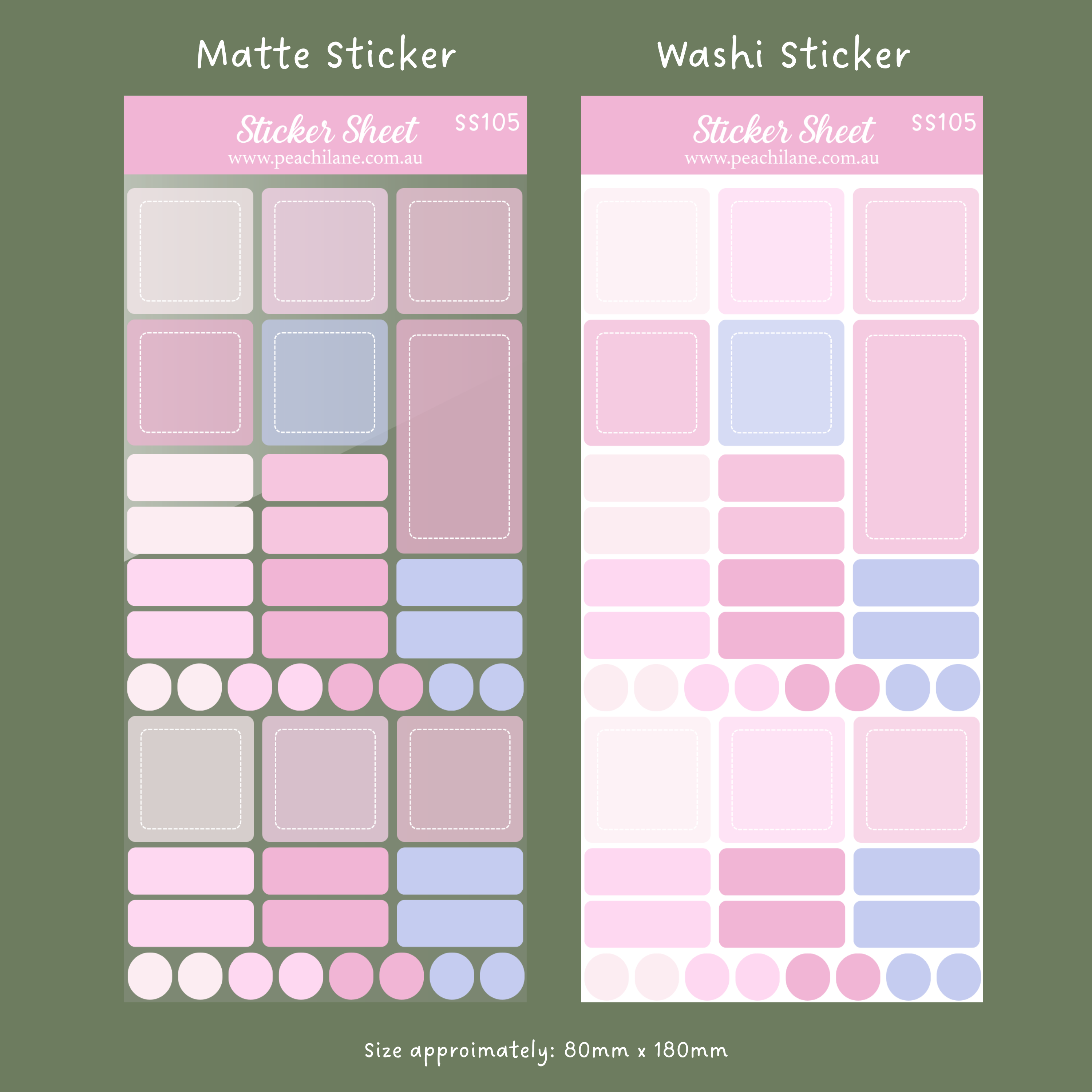 Sticker Sheet 105