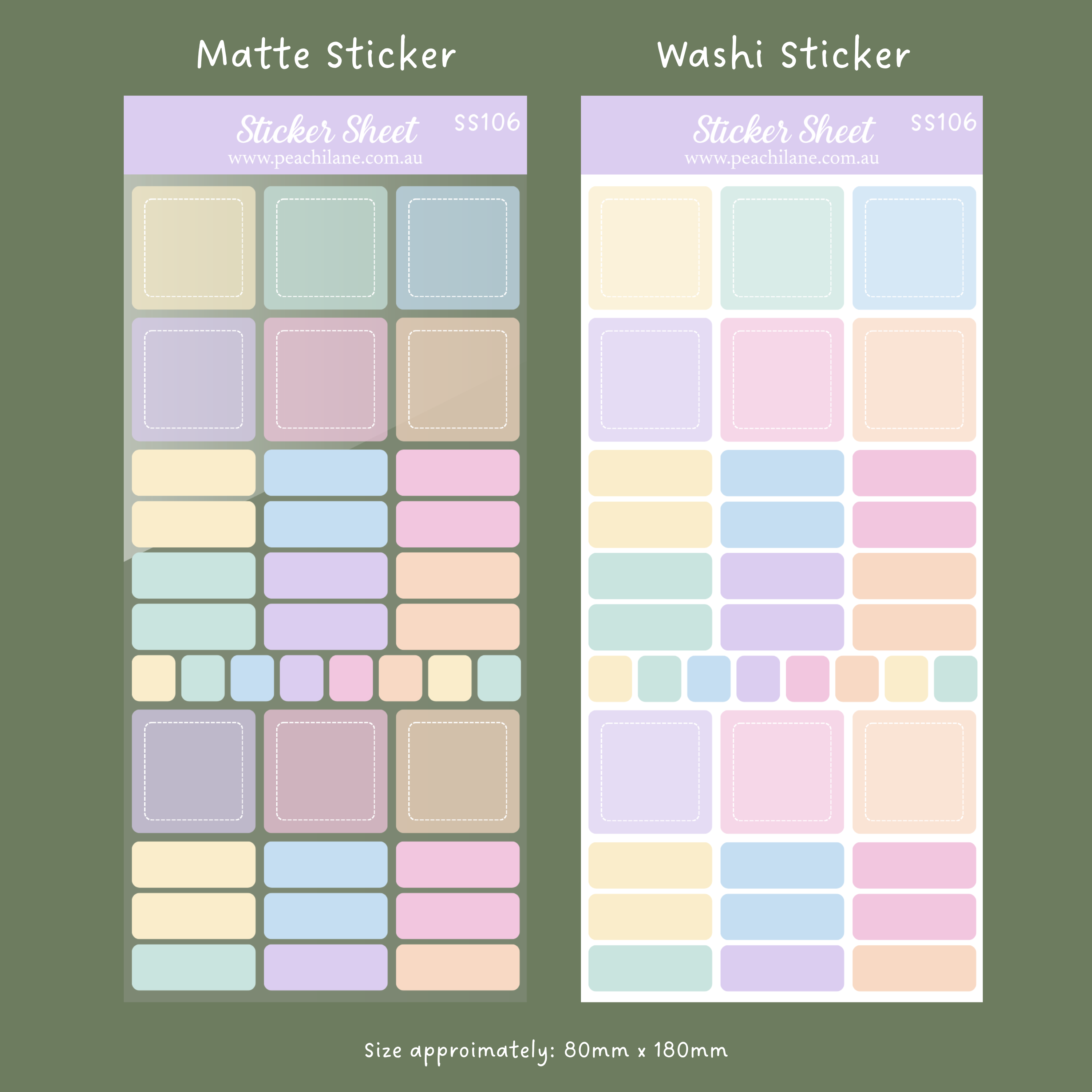 Sticker Sheet 106