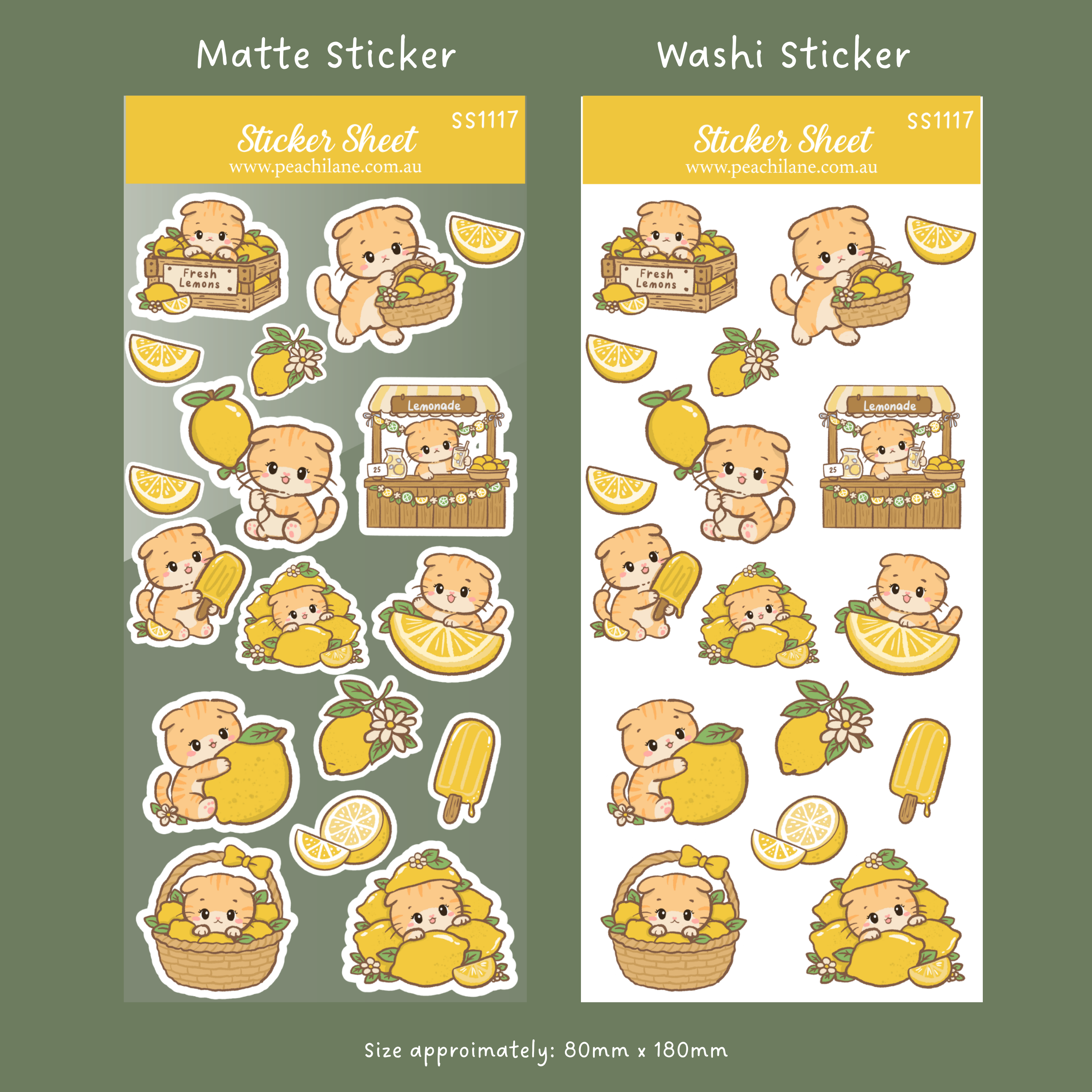 Sticker Sheet 117