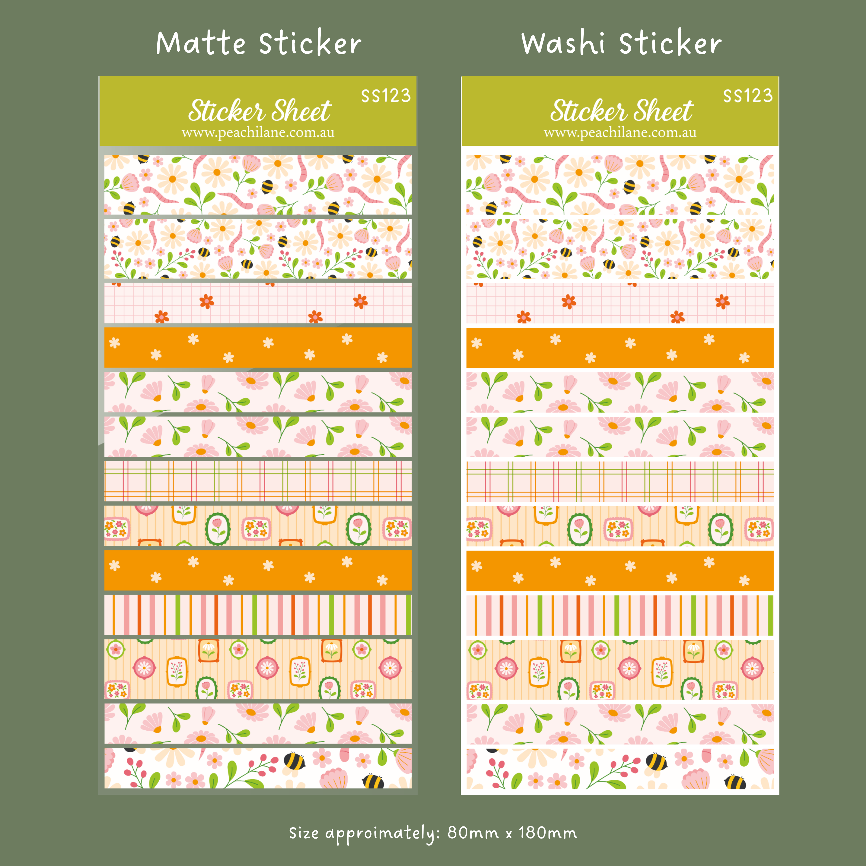 Sticker Sheet 123