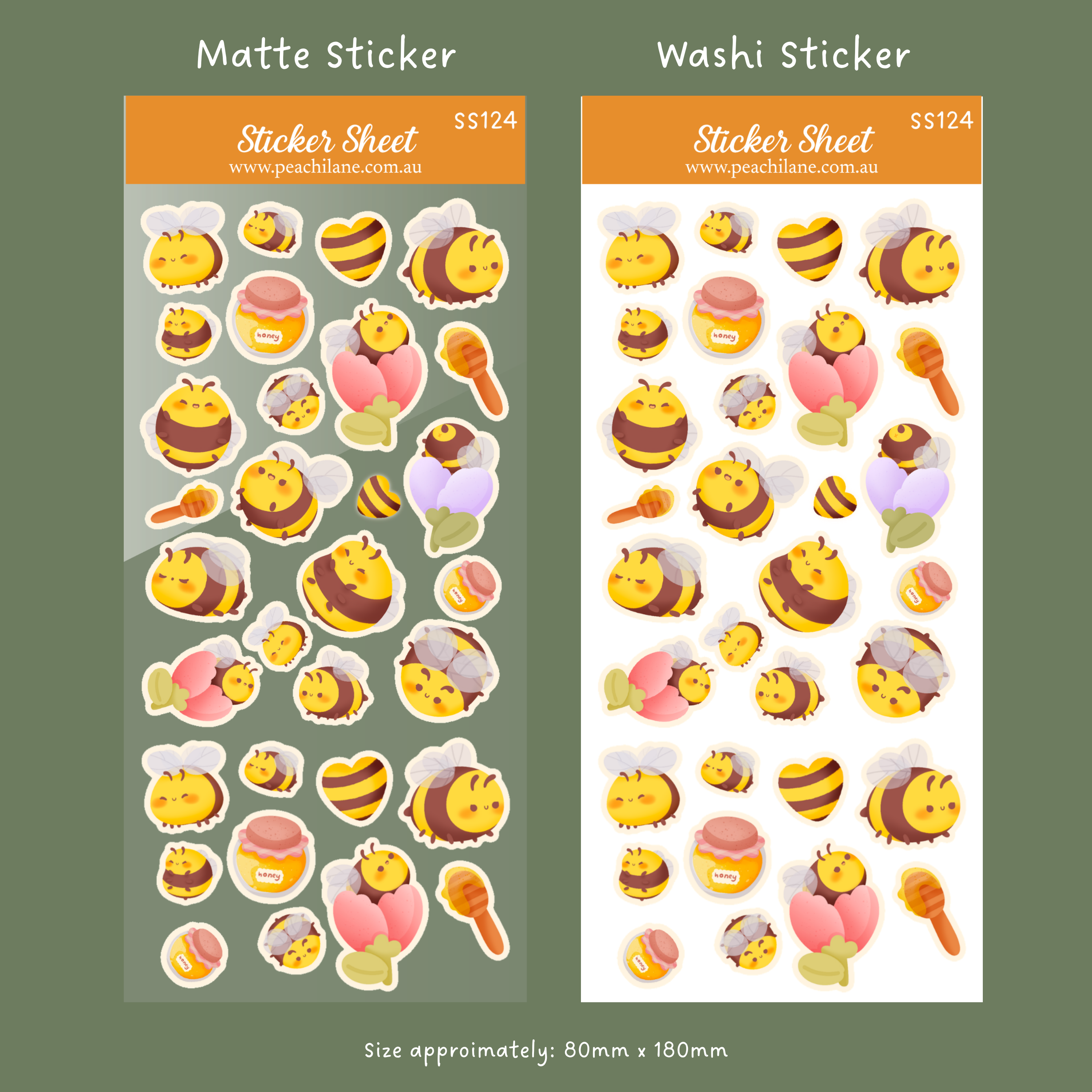 Sticker Sheet 124