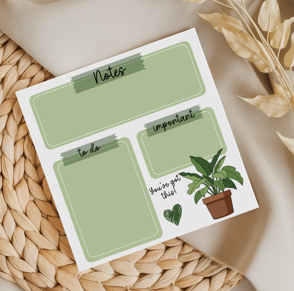 You've got this Plant Do list Memo Pad