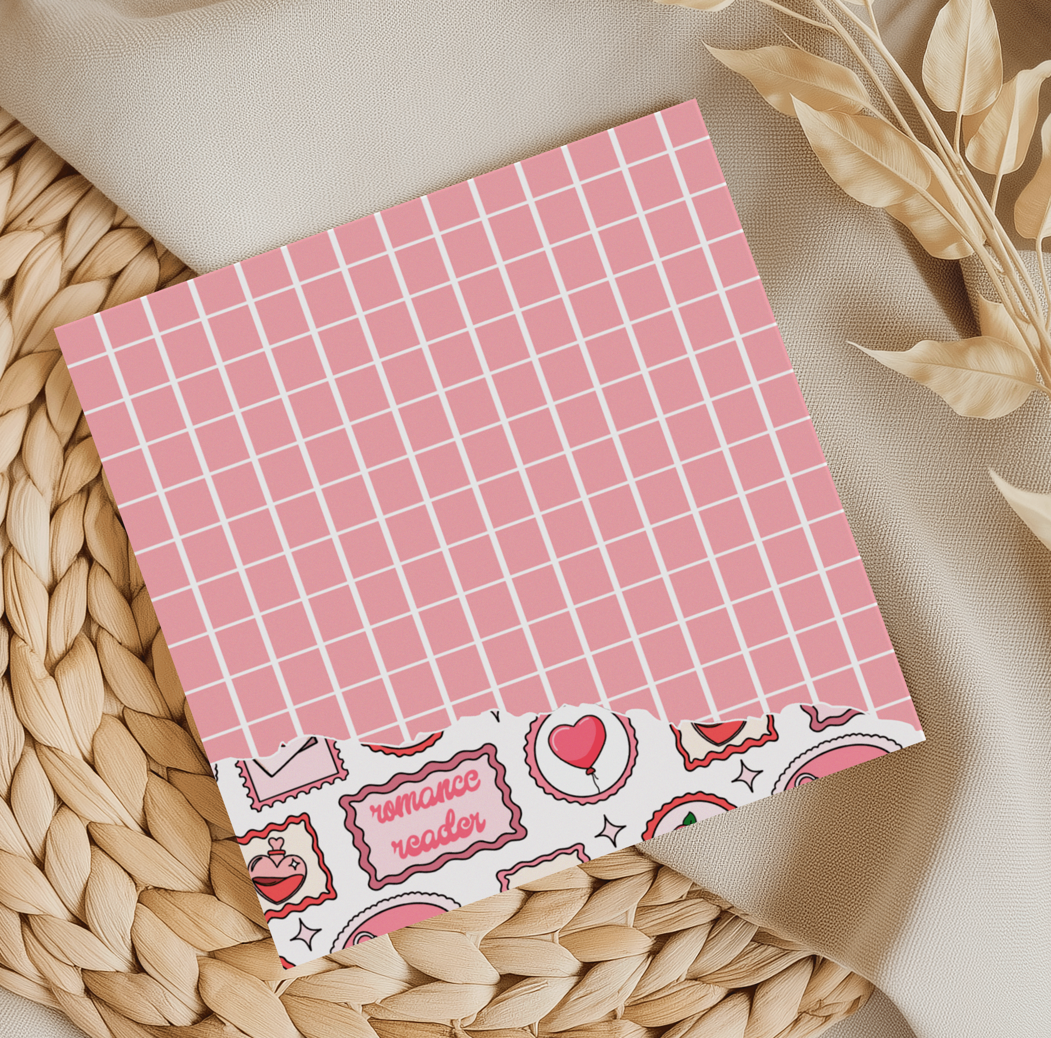 Romance Stamps 2 Memo Pad