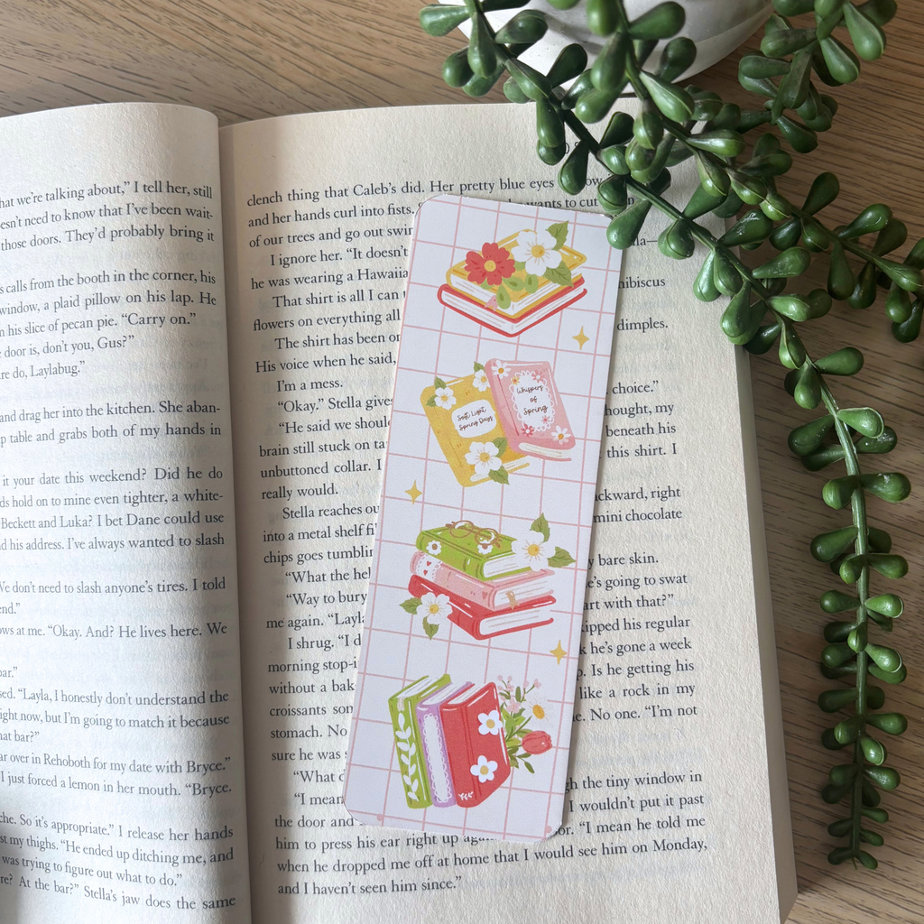 Garden of Spring Traditional Bookmark
