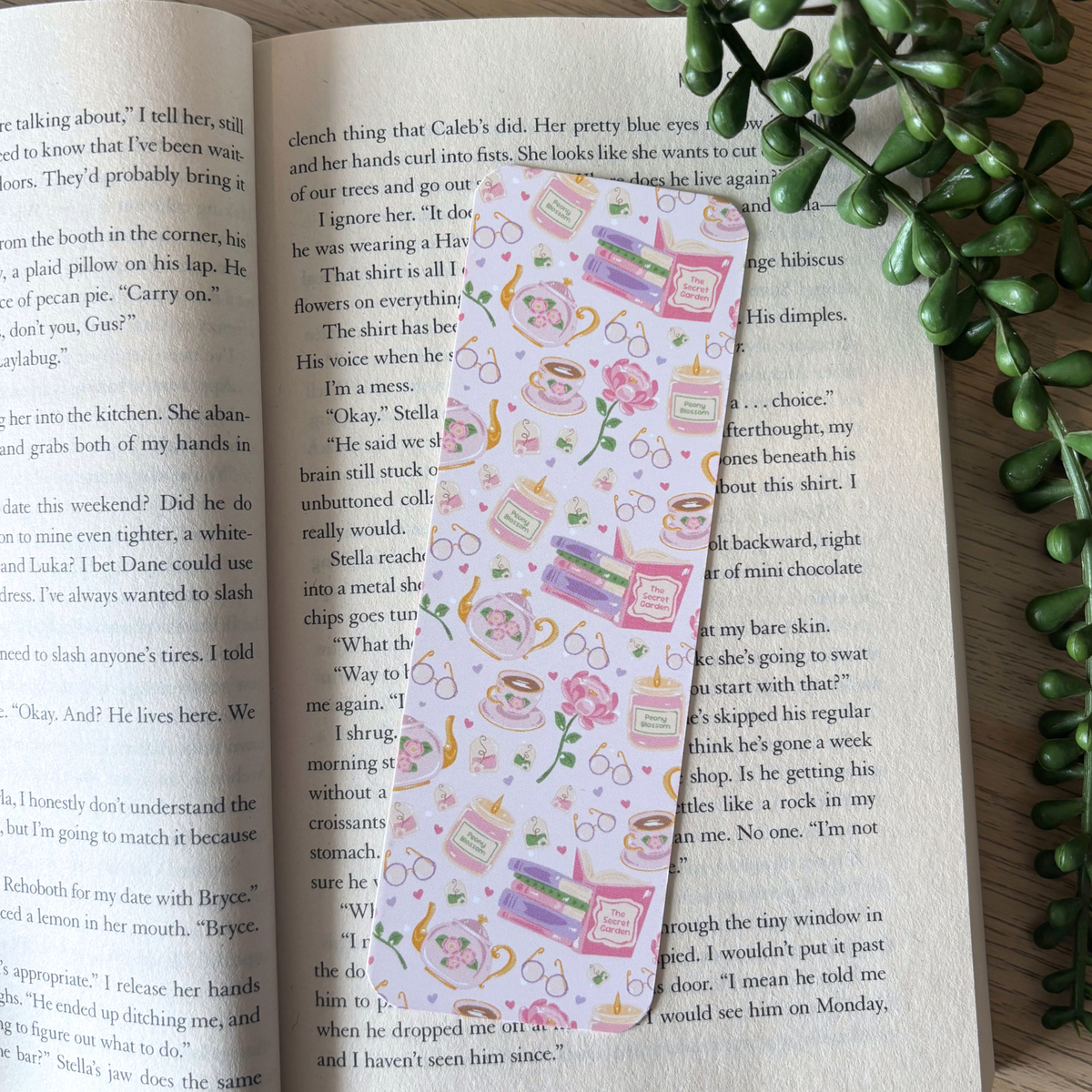 Secret Garden Traditional Bookmark