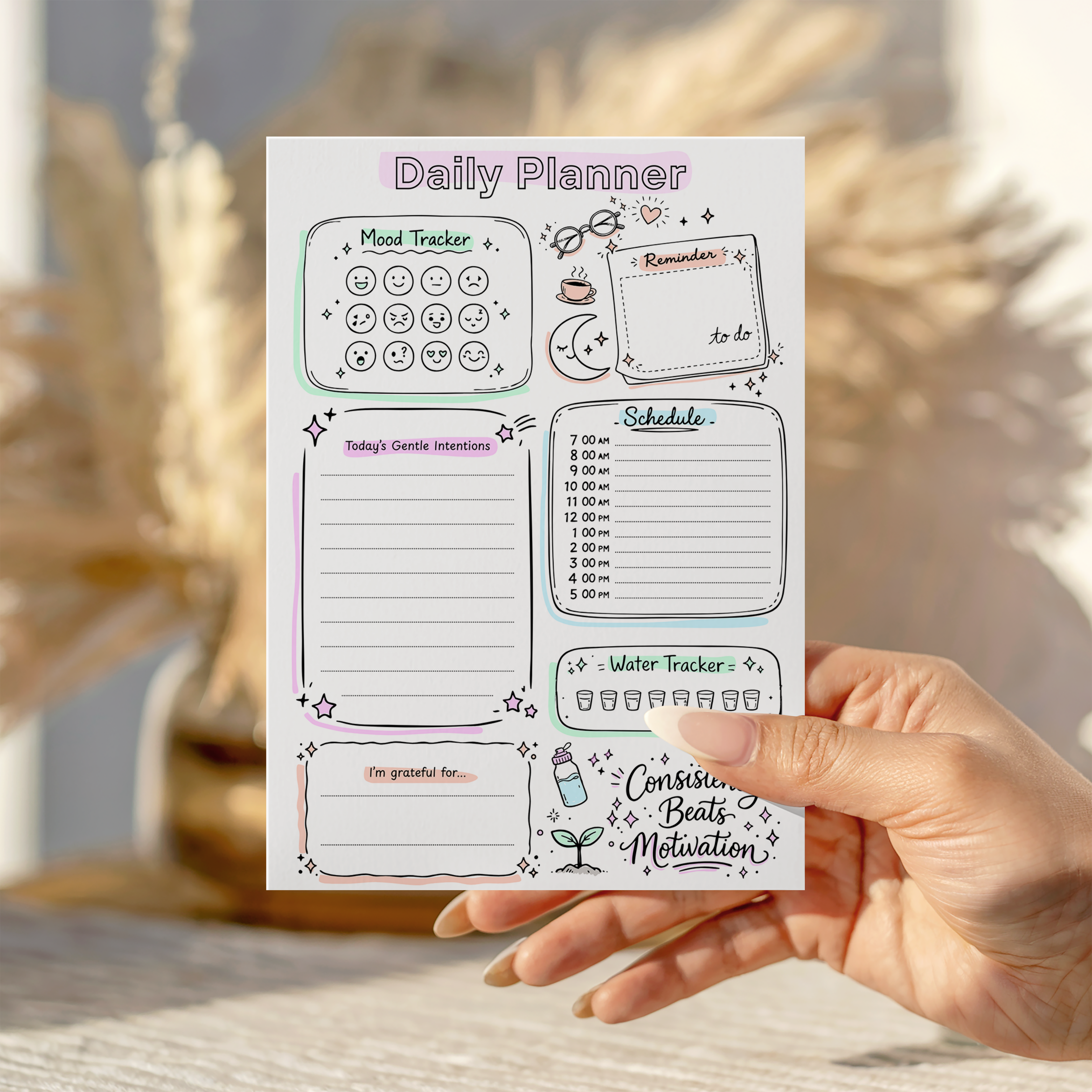Sketch Daily Planner Notepad