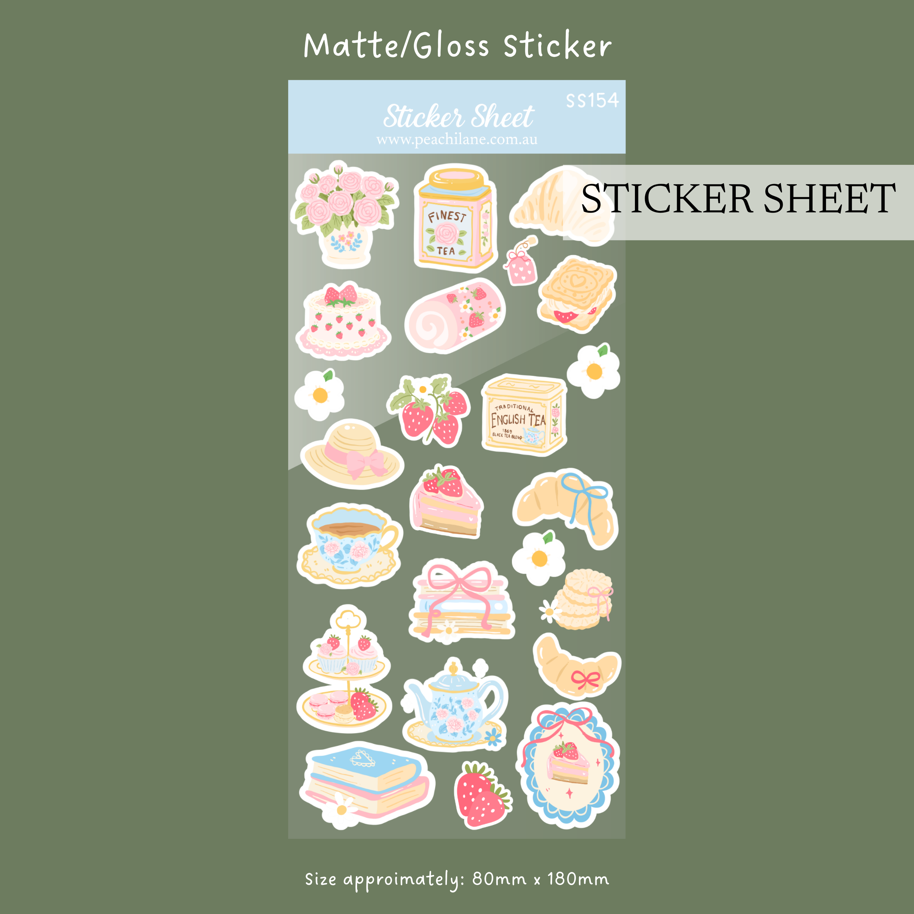 Sticker Sheet 154