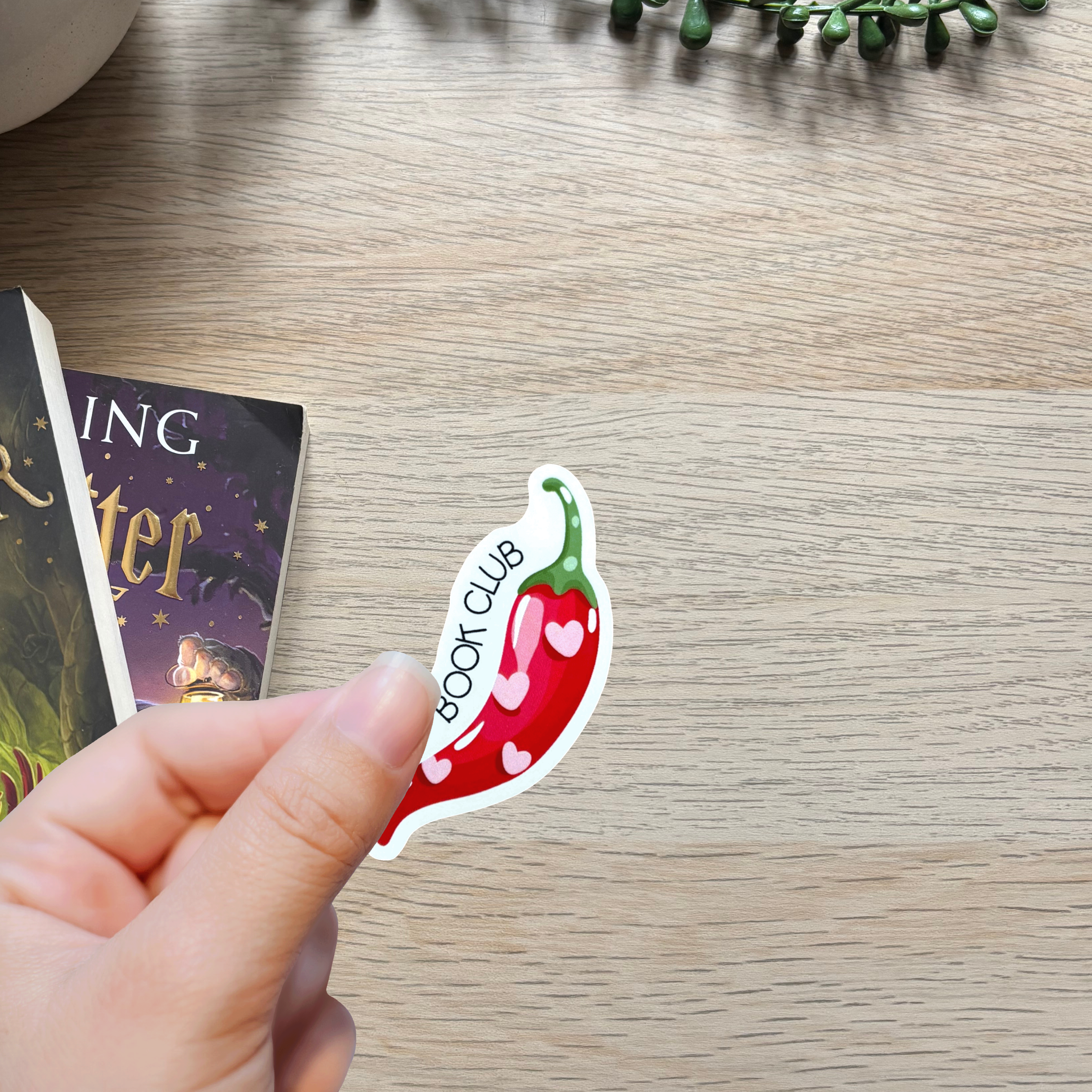 Spicy Book club Sticker
