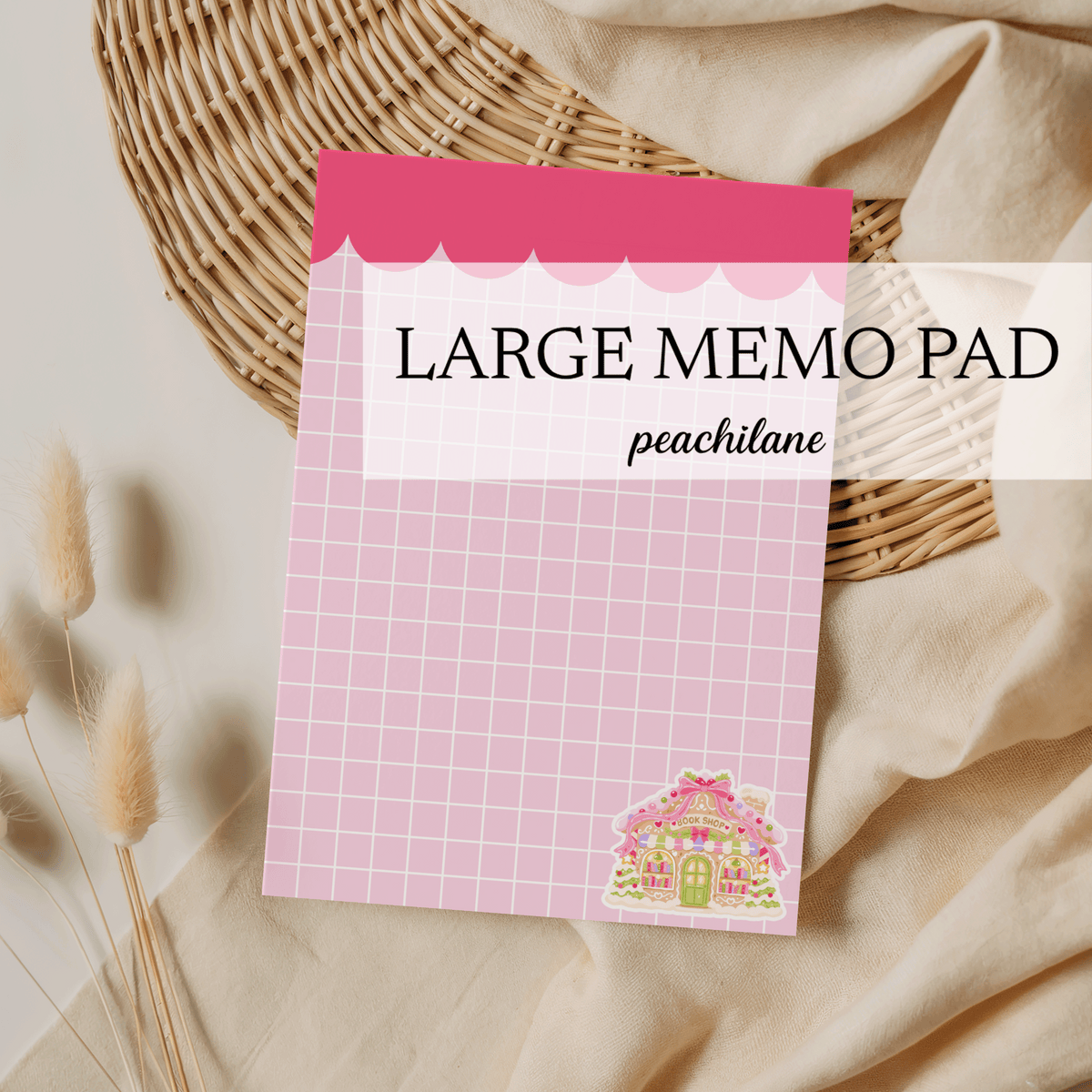 Sugar Cookie Large Memo Pad