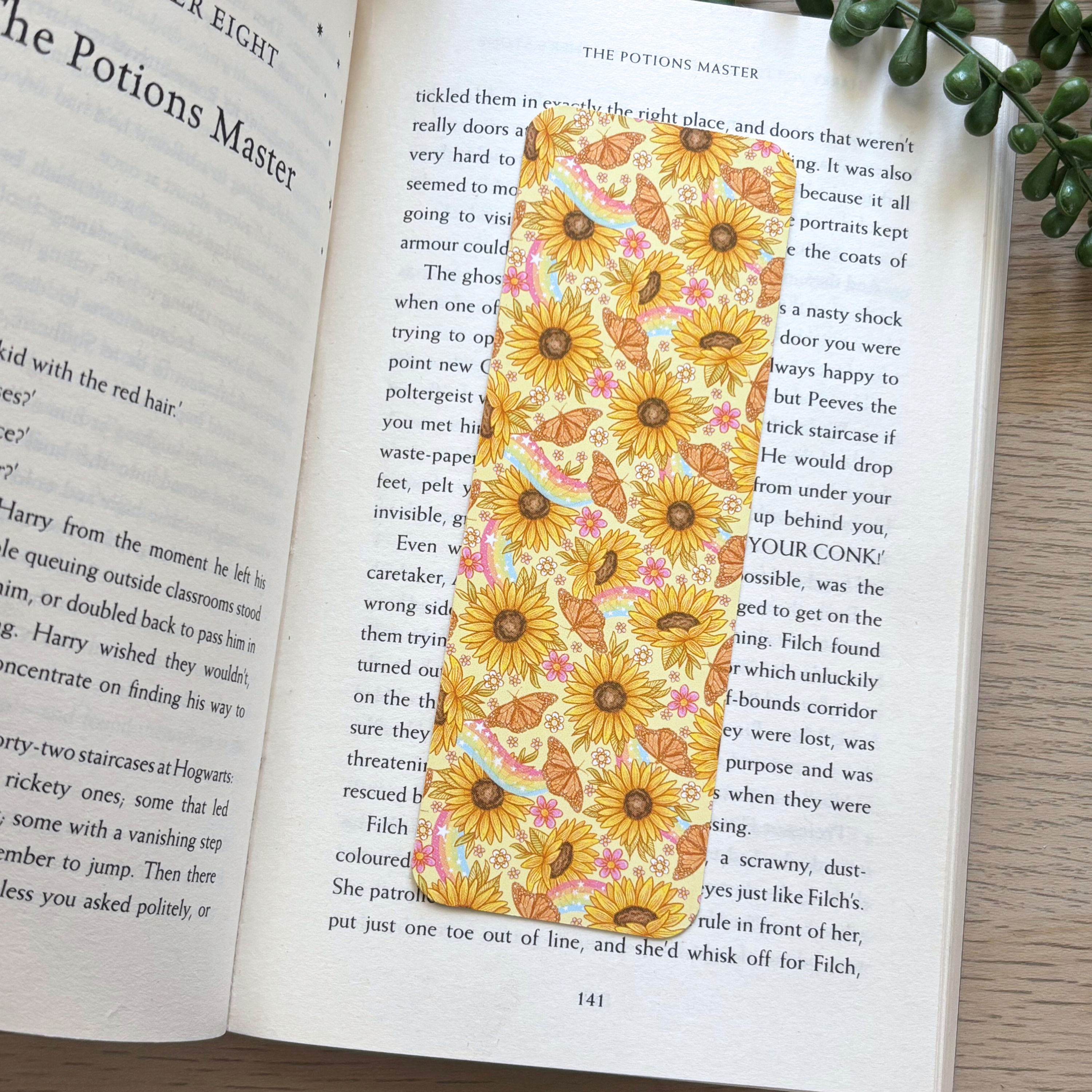Sunflower Magic Traditional Bookmark