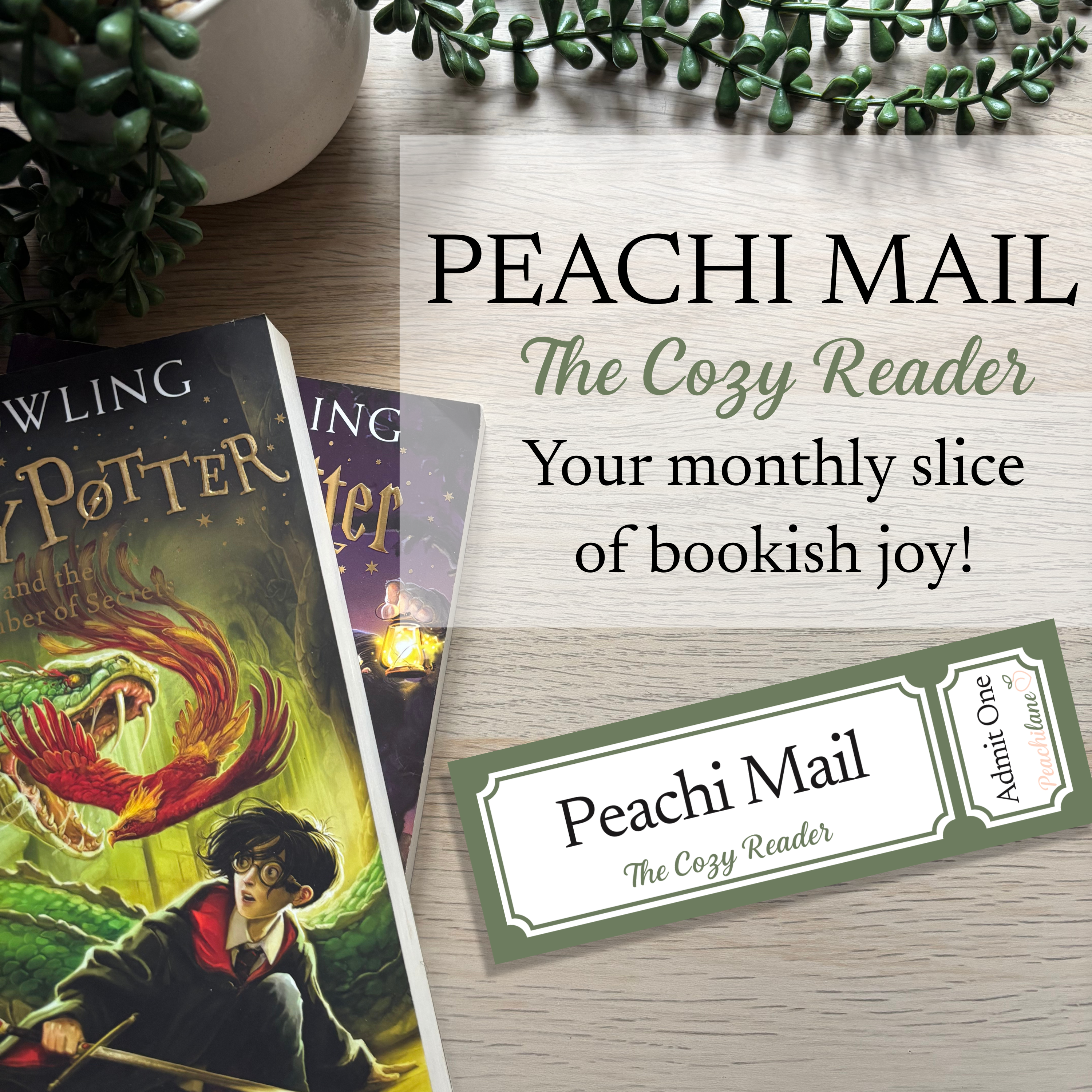 Peachi Mail (The Cozy Reader) - Monthly Subscription