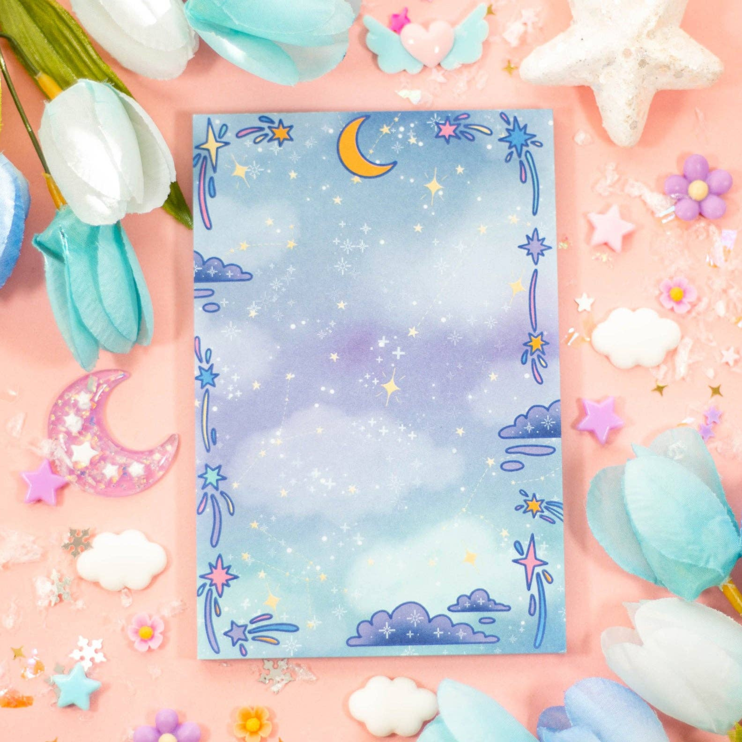 Celestial Galaxy Notepad - Peachi Lane