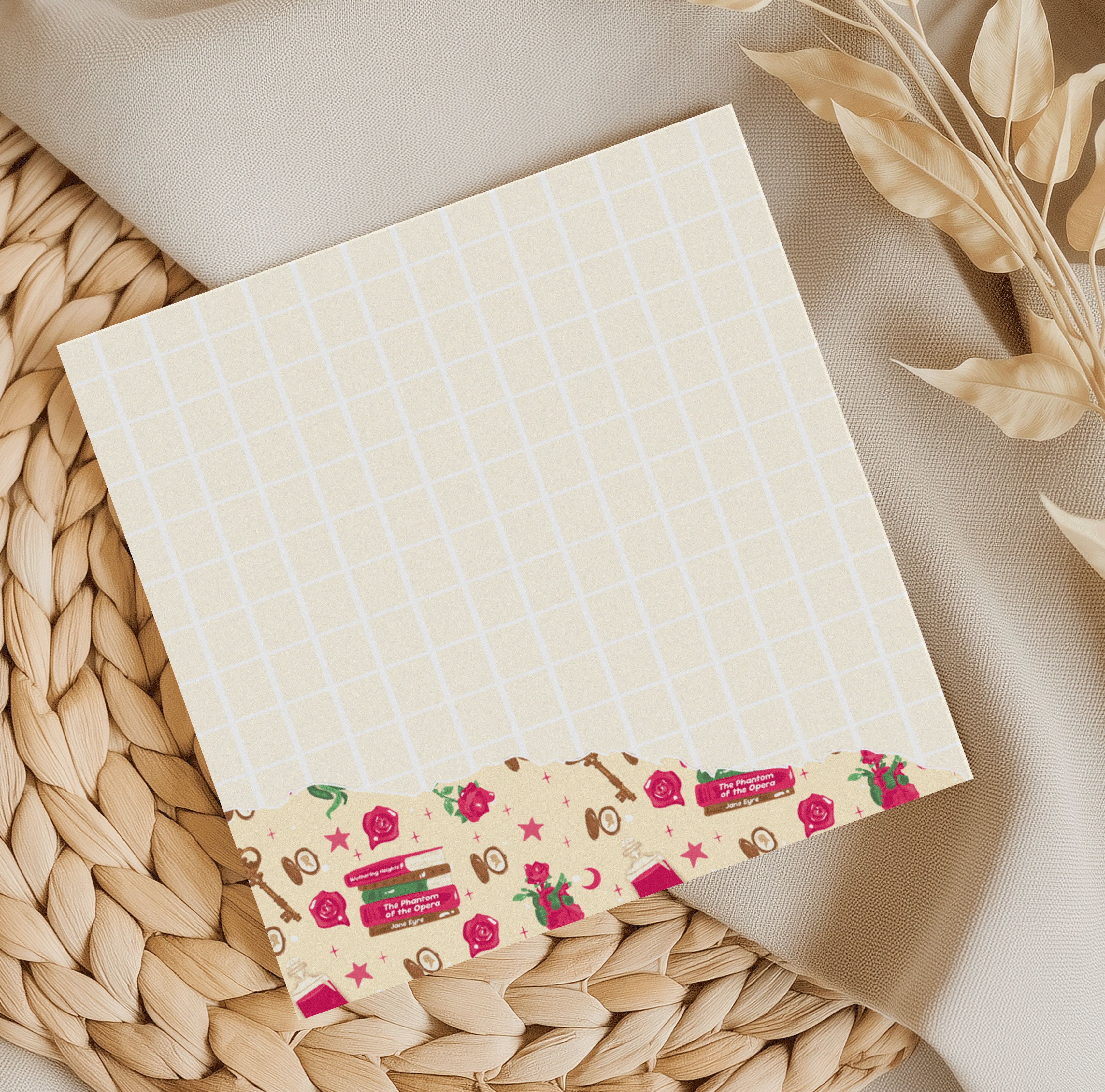Victorian Romance 2 Grid Memo Pad