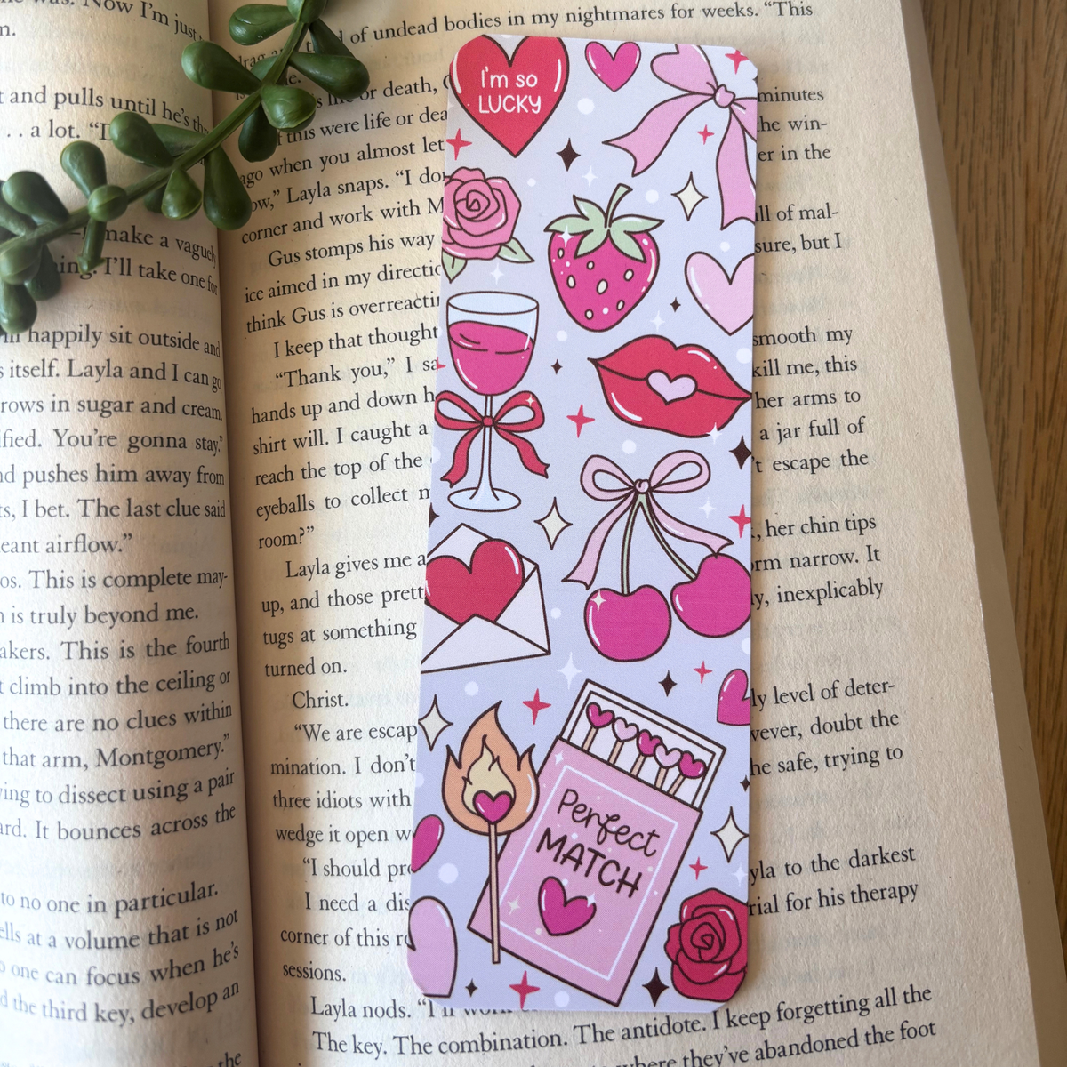 Perfect Match Traditional Bookmark