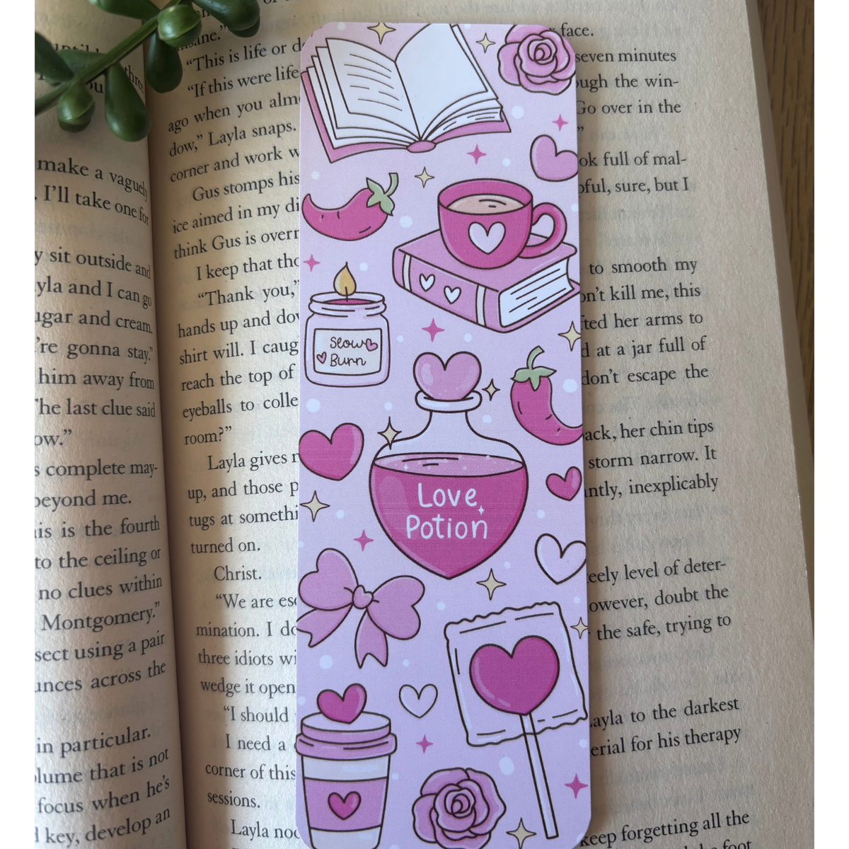 Love Potion Traditional Bookmark