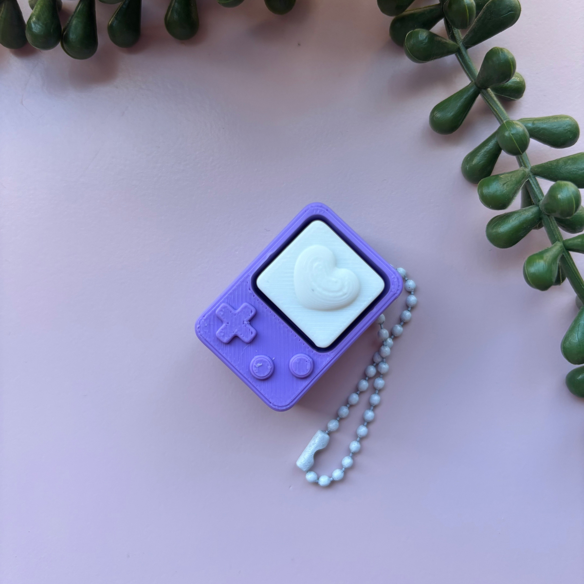 Purple/White Game Fidget Clicker