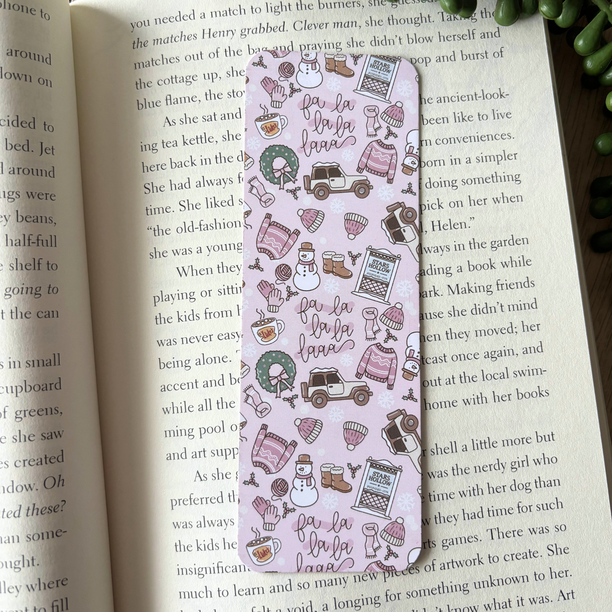 La la la la Traditional Bookmark