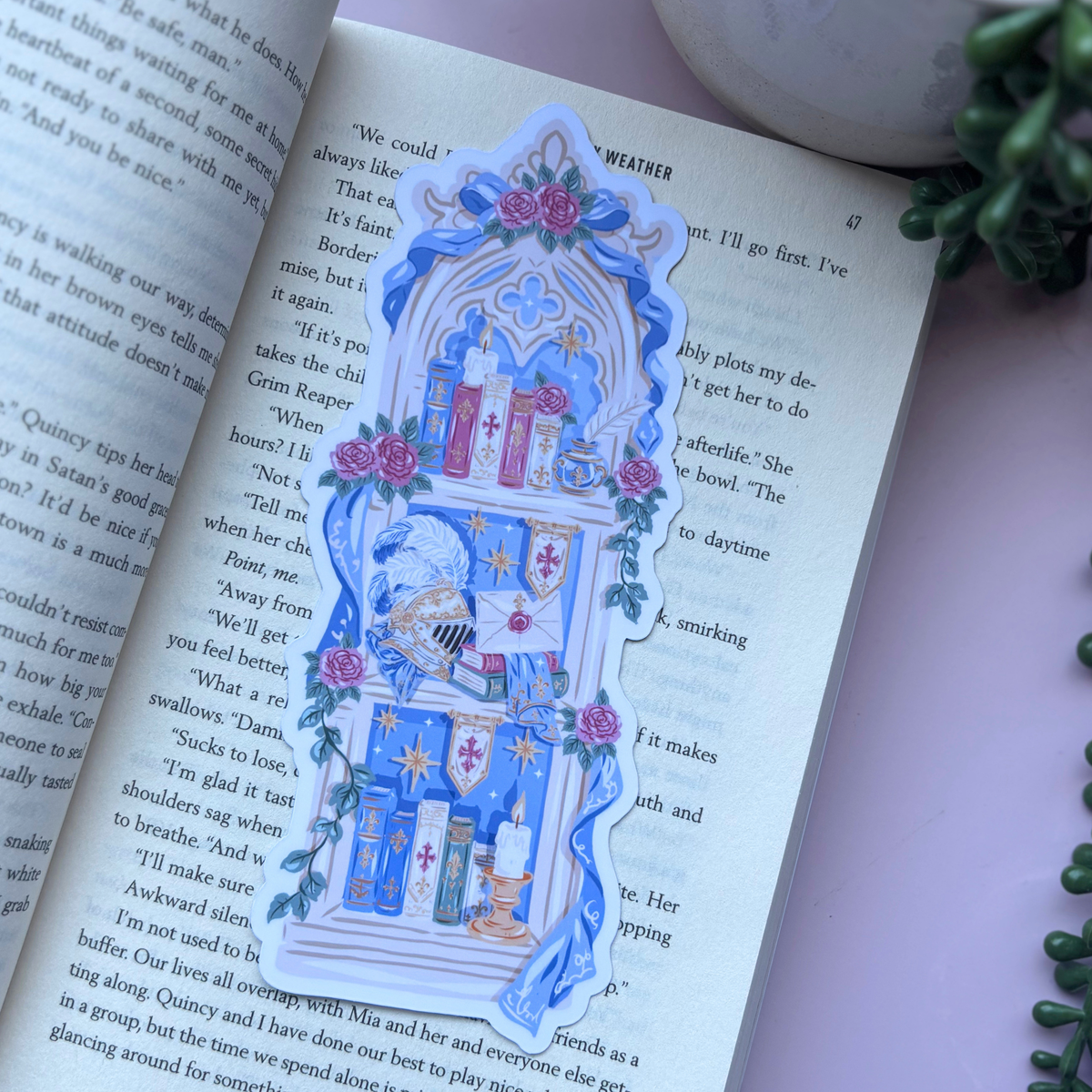 White Knight Deluxe Bookmark