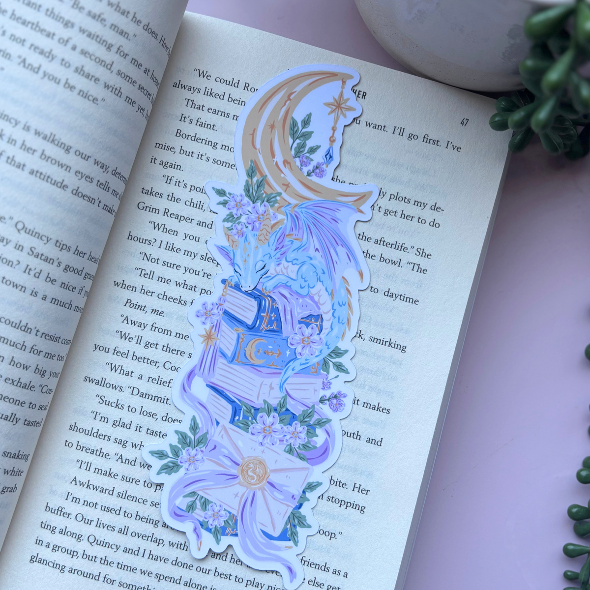 Fantasy Dragon Deluxe Bookmark