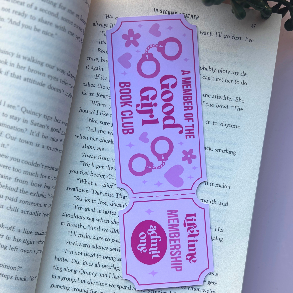 Good Girl Book Club Deluxe Bookmark