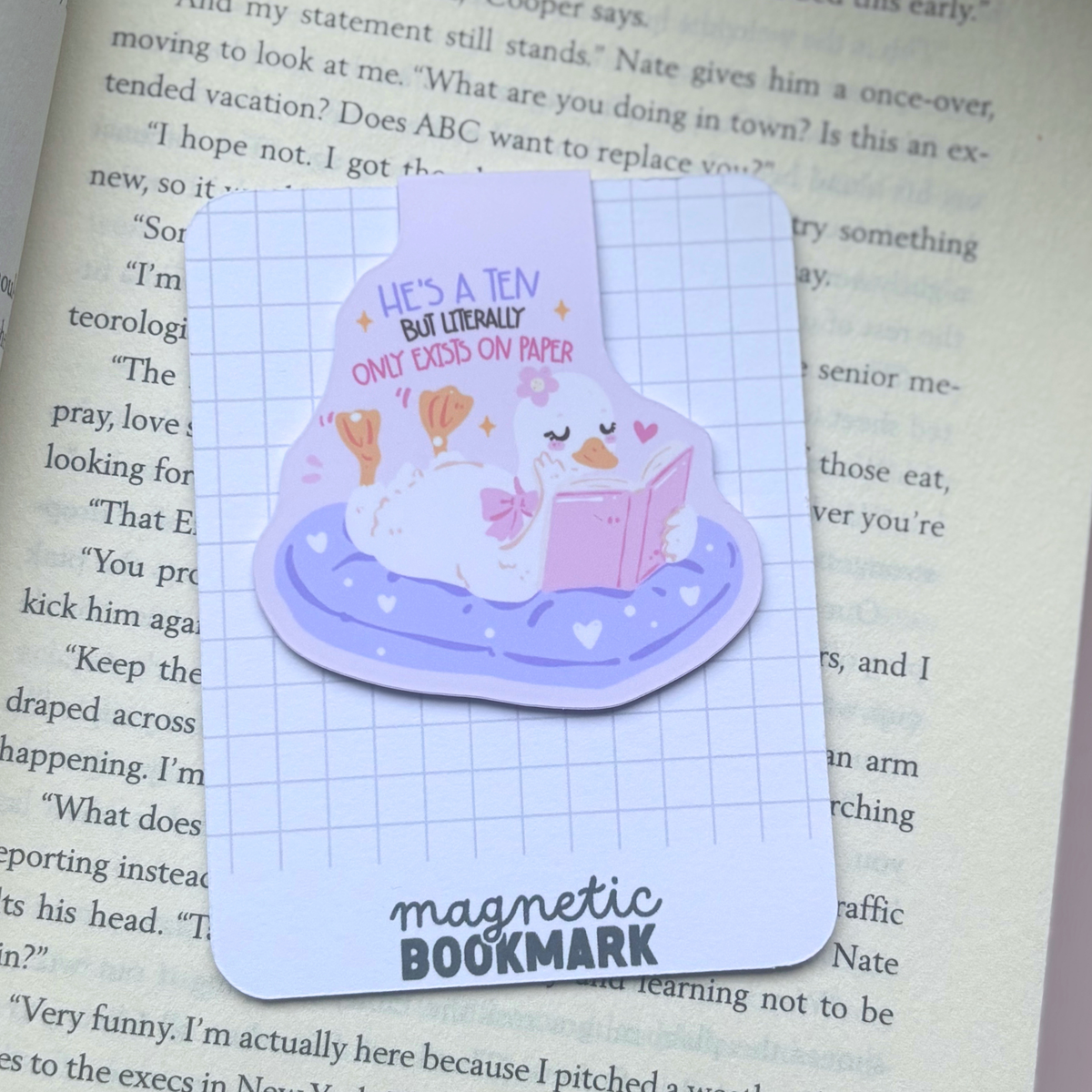 He's a Ten  | Magnetic Bookmark