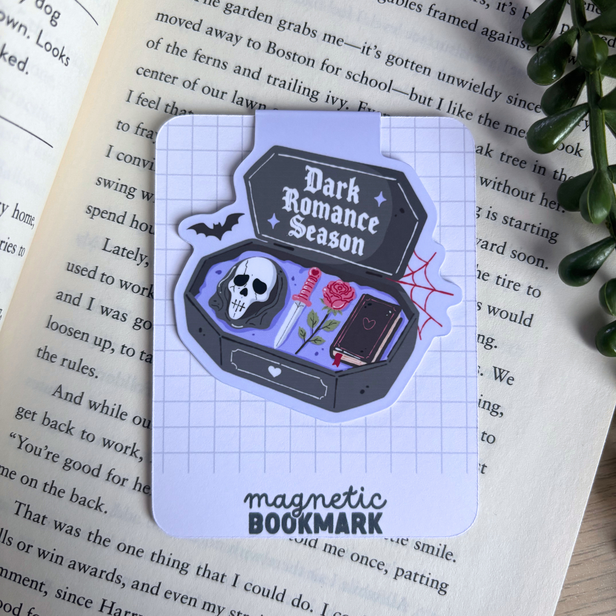 Dark Romance Season | Magnetic Bookmark