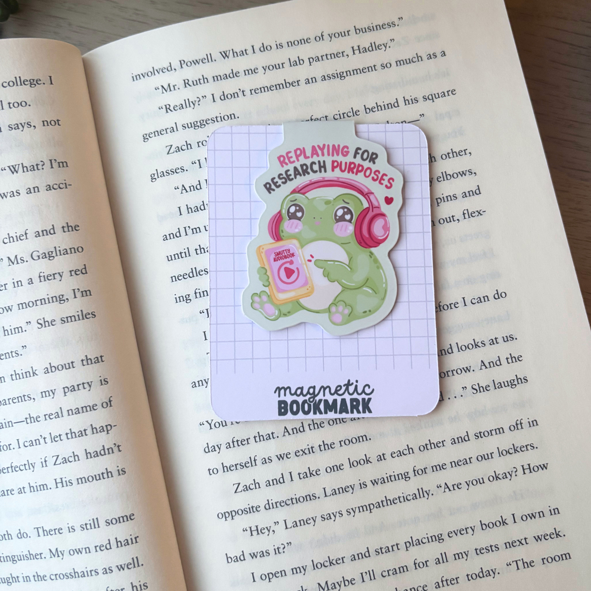 Smutty Audio Book | Magnetic Bookmark