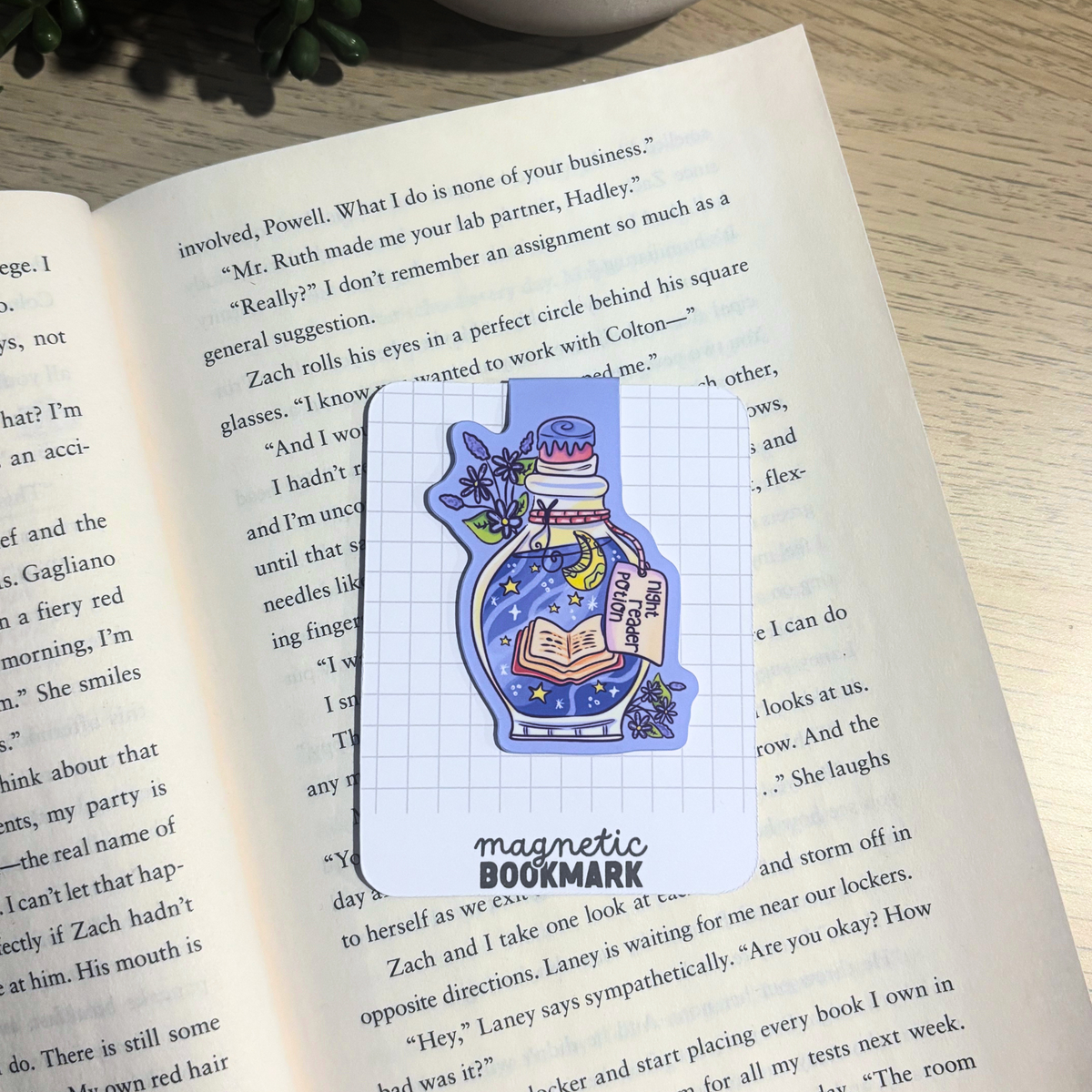 Night Reader Potion | Magnetic Bookmark