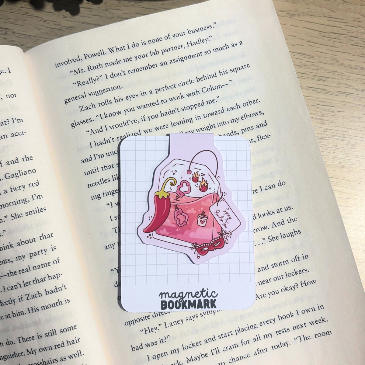 Spicy Reader Tea | Magnetic Bookmark