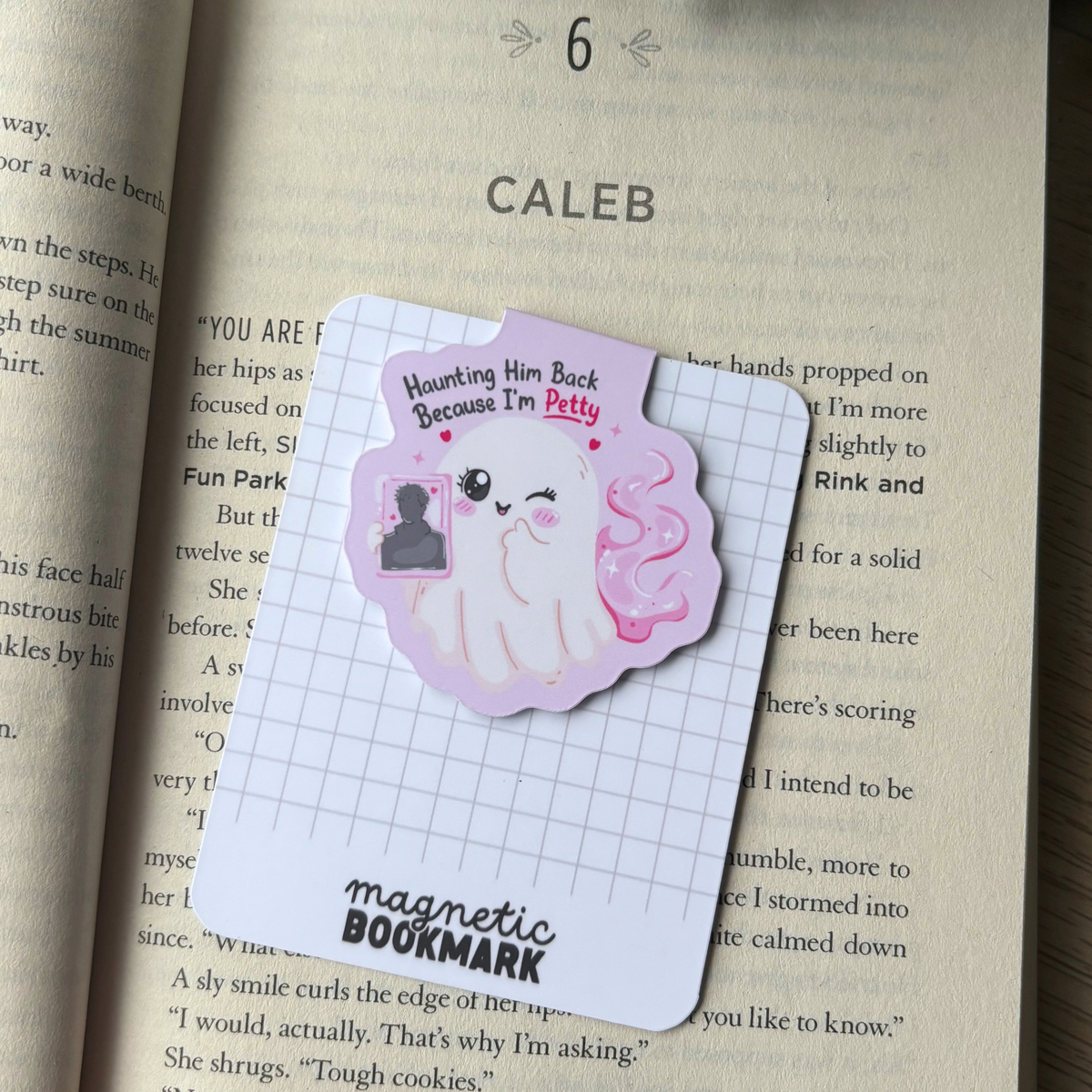 Haunting him back | Magnetic Bookmark