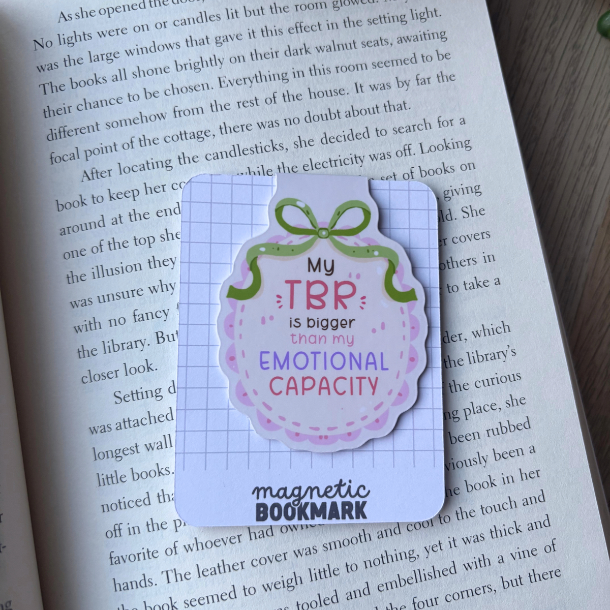 TBR | Magnetic Bookmark
