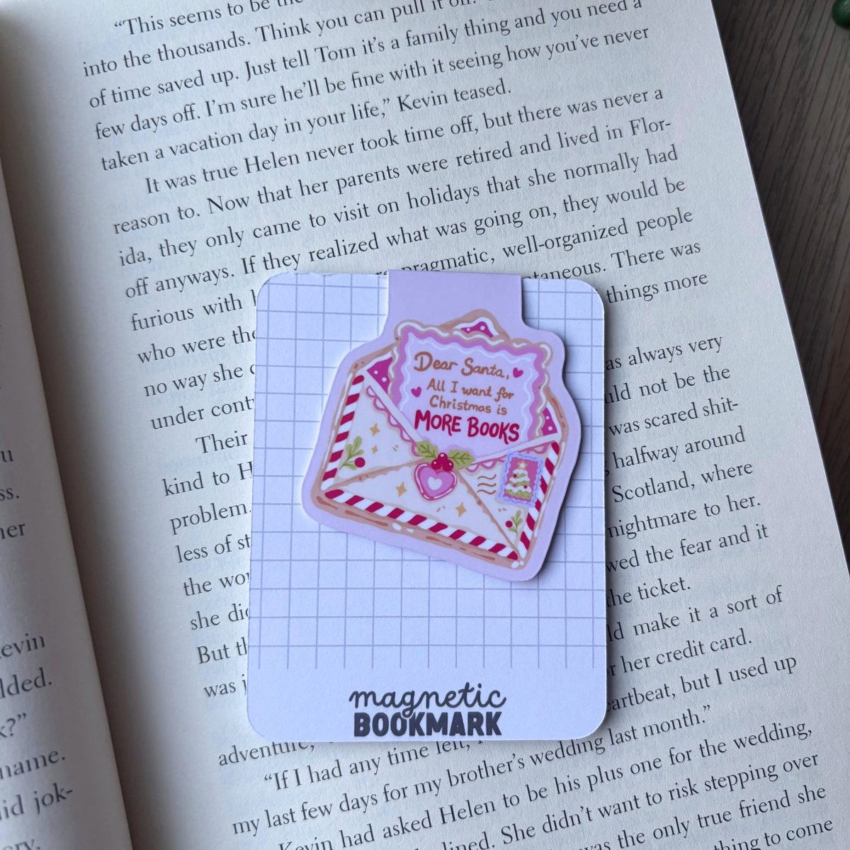 More books for Christmas | Magnetic Bookmark