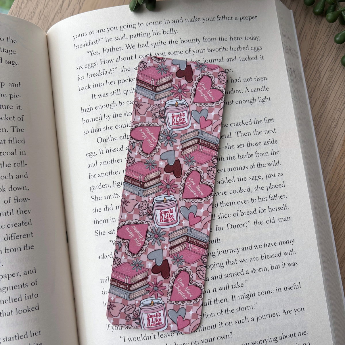 Smells like Romance Traditional Bookmark