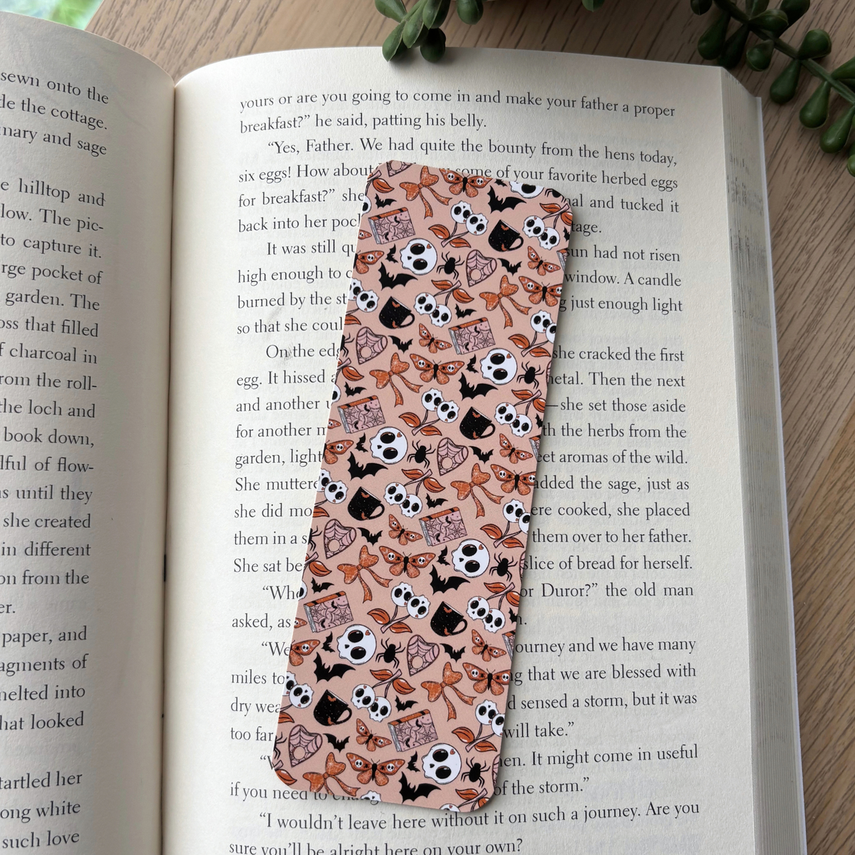 Spooky Traditional Bookmark