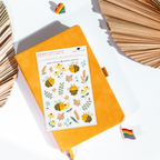 Sticker Sheet - Bees in a Garden