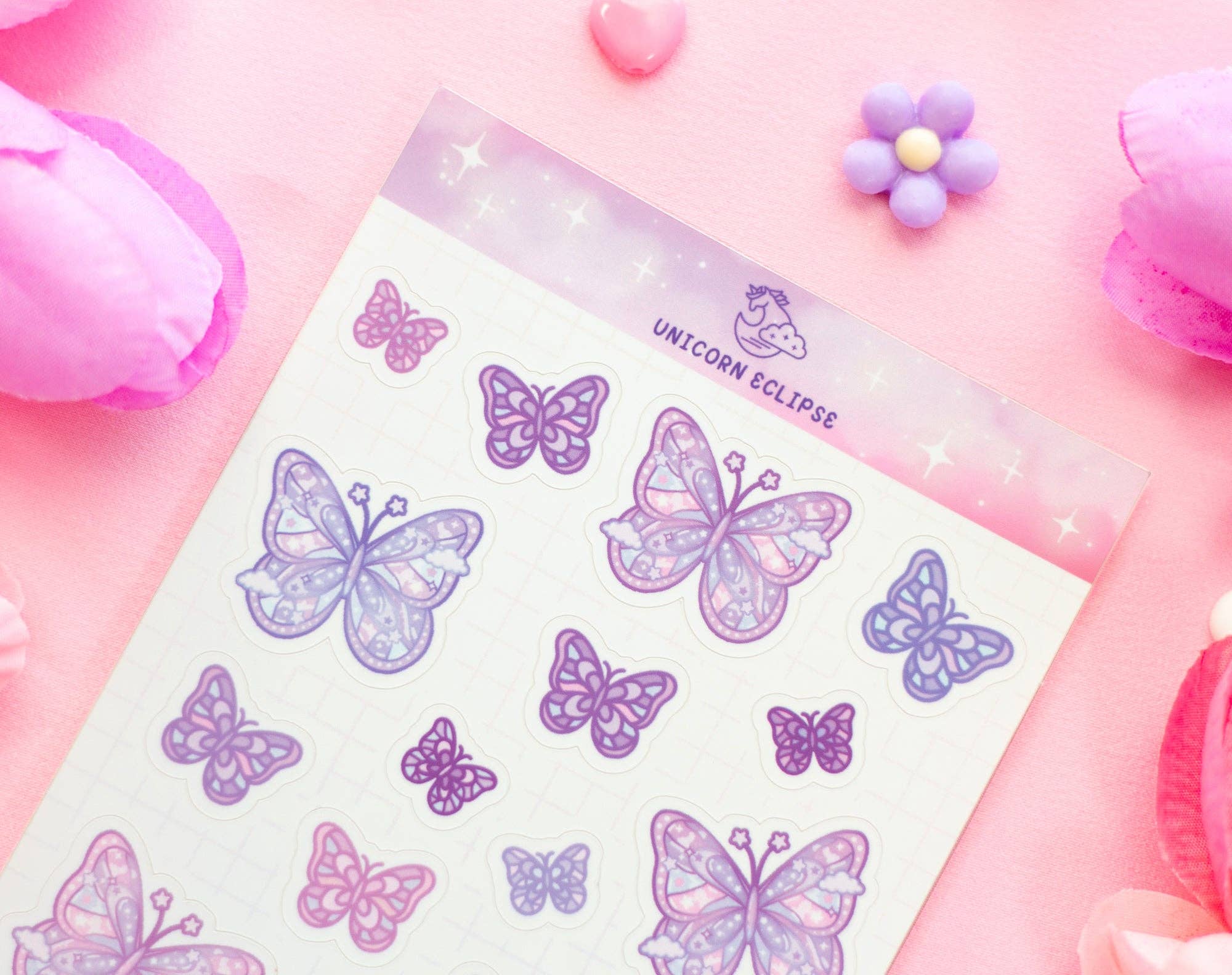 Magical Butterflies Sticker Sheet