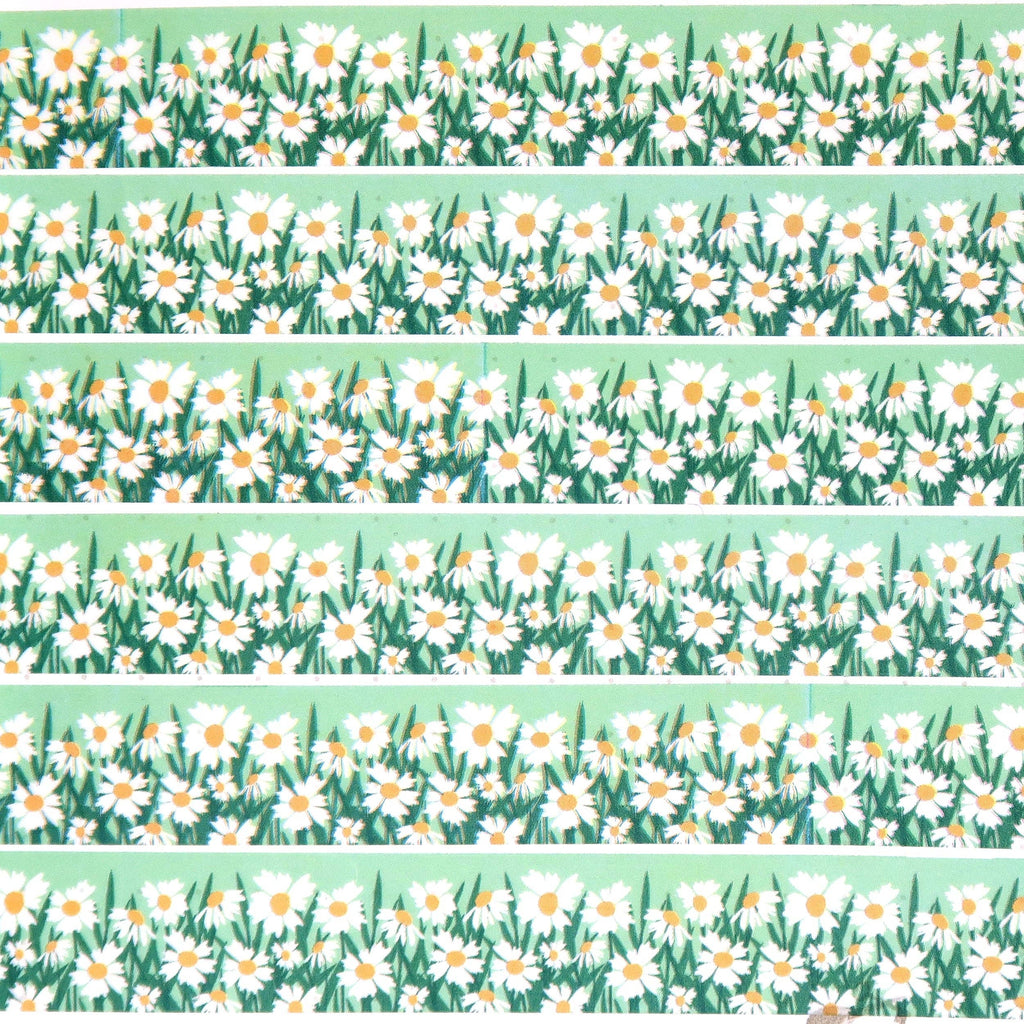 Daisies Border Washi Tape