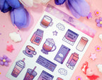 Coffee Shop Sticker Sheet