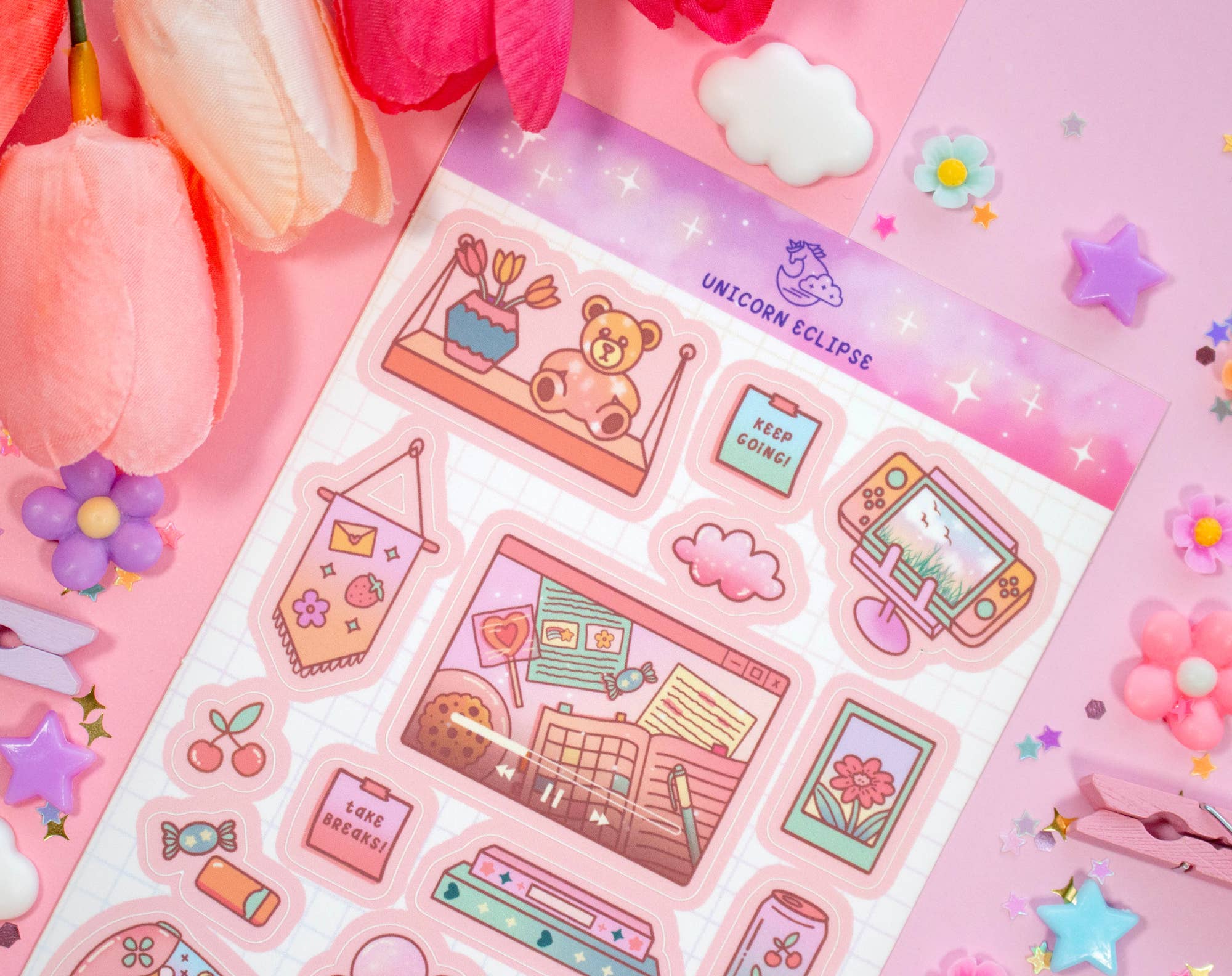 Study Break Sticker Sheet