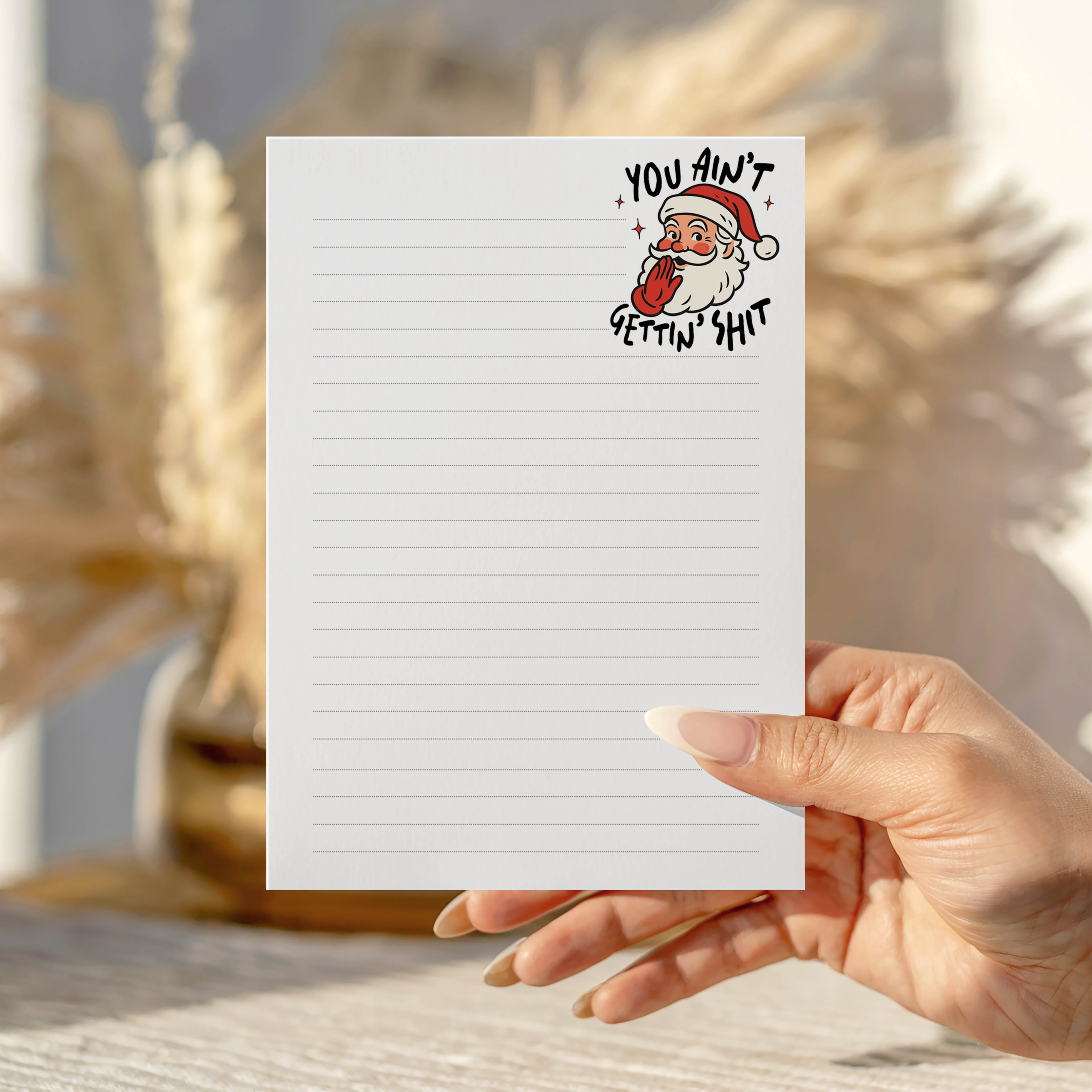 Ain't getting Shit Notepad A5