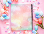 Study Break Spiral Lined Notebook (7x9")