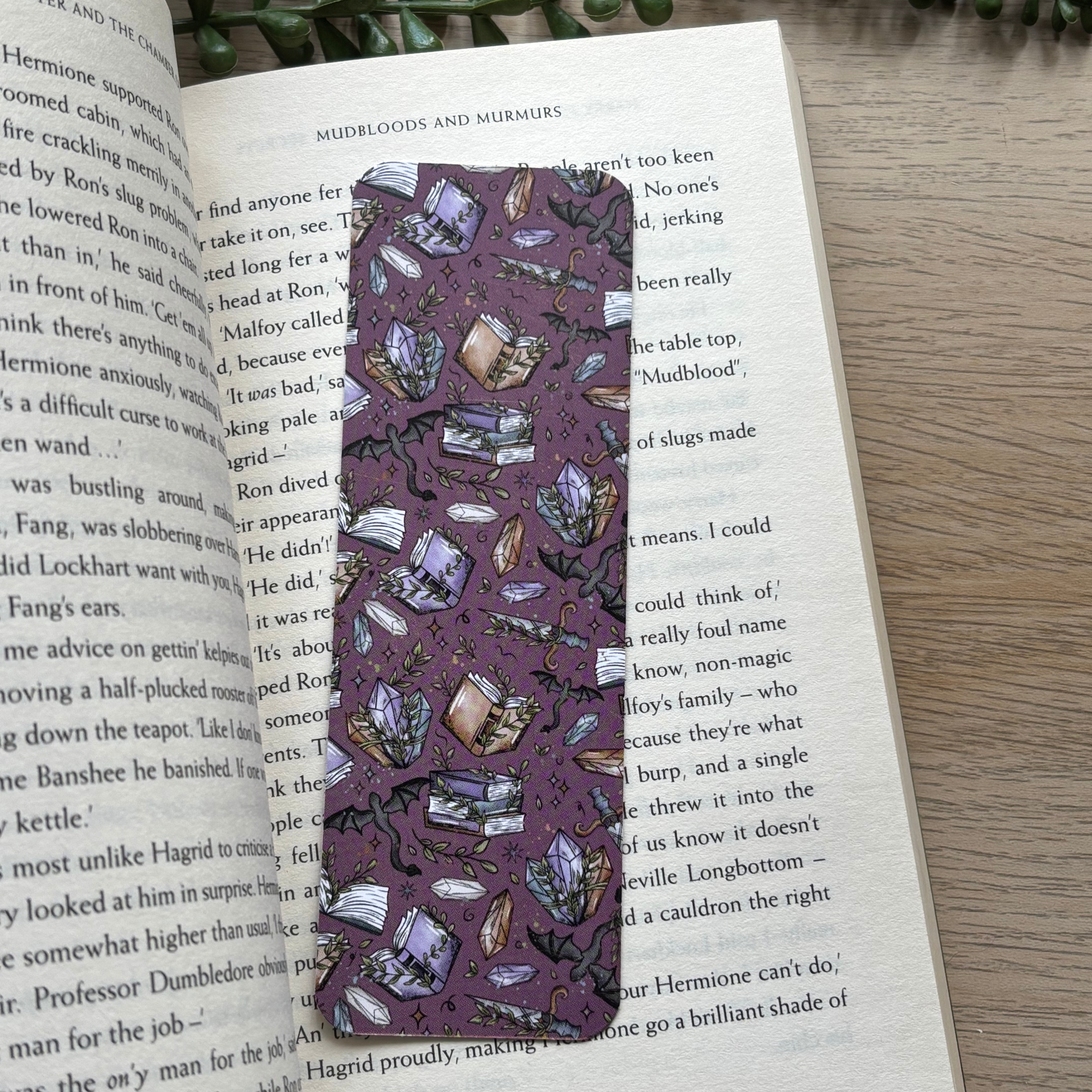 Fantasy Book Traditional Bookmark